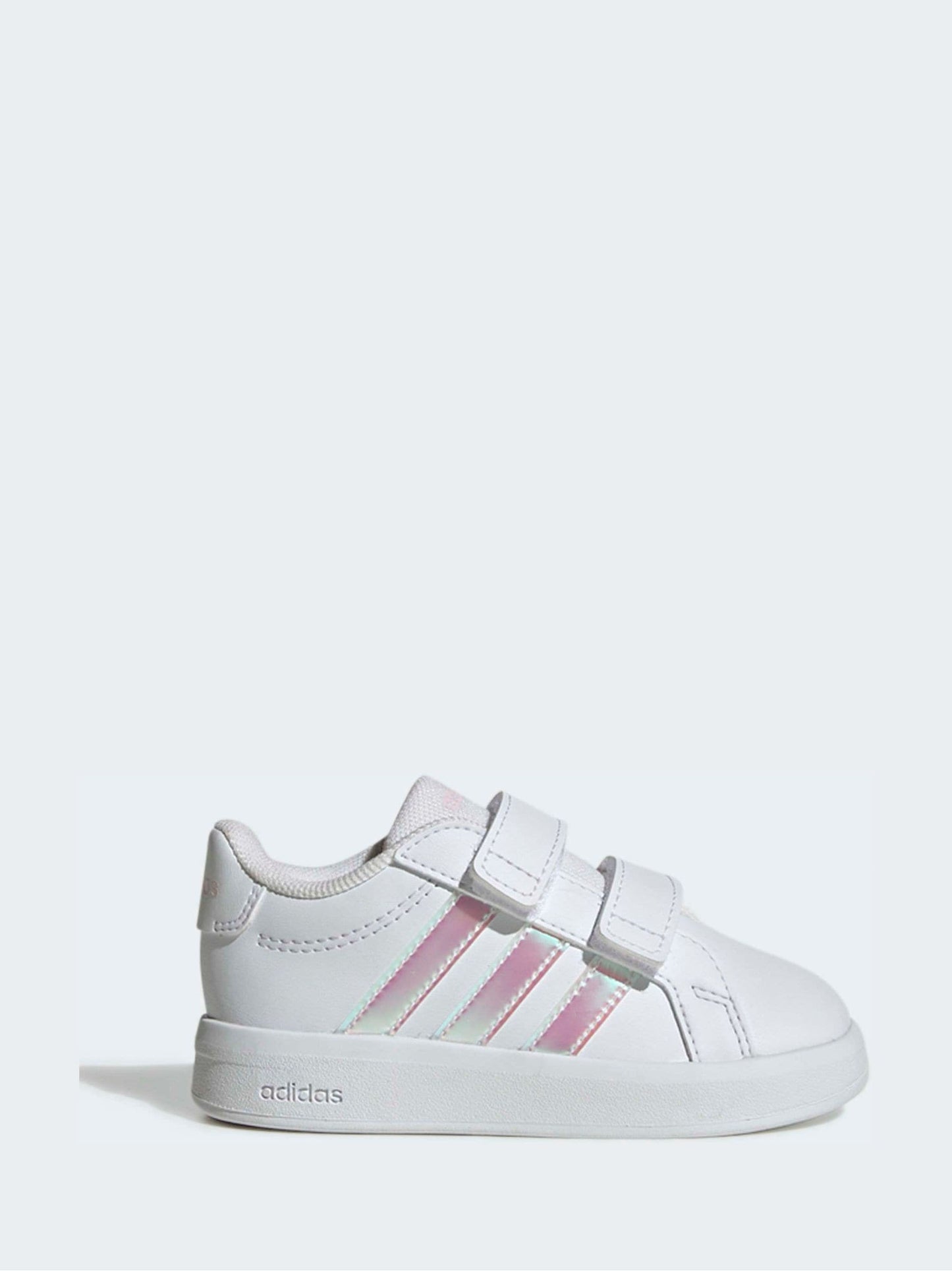adidas White Grand Court 3.0 Infant Trainers image 1