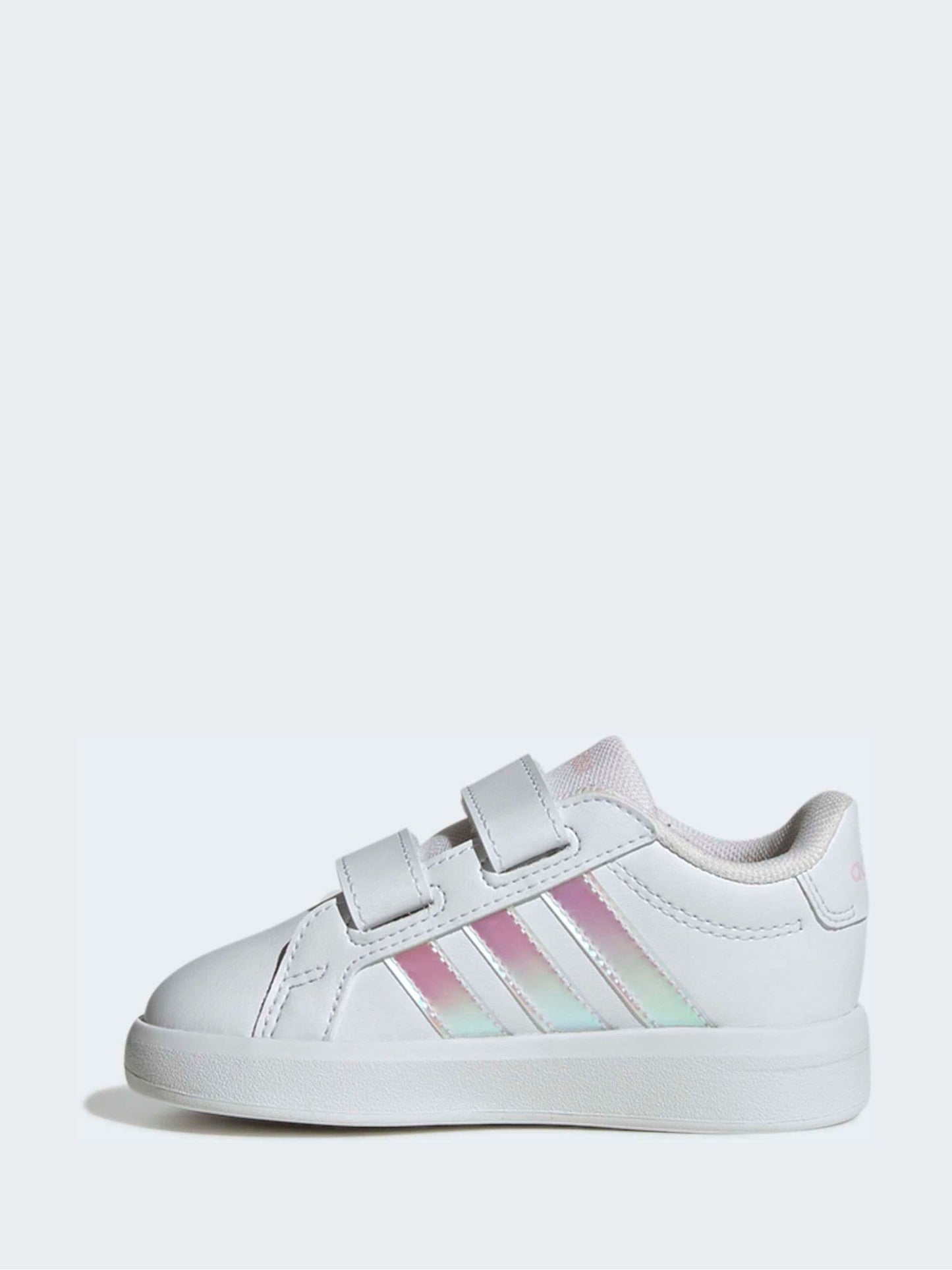 adidas White Grand Court 3.0 Infant Trainers image 2