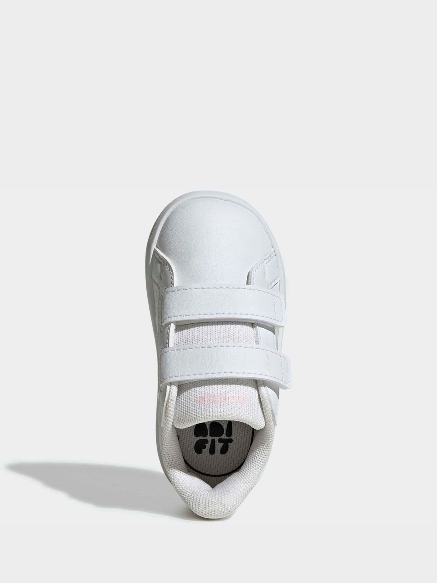 adidas White Grand Court 3.0 Infant Trainers image 6