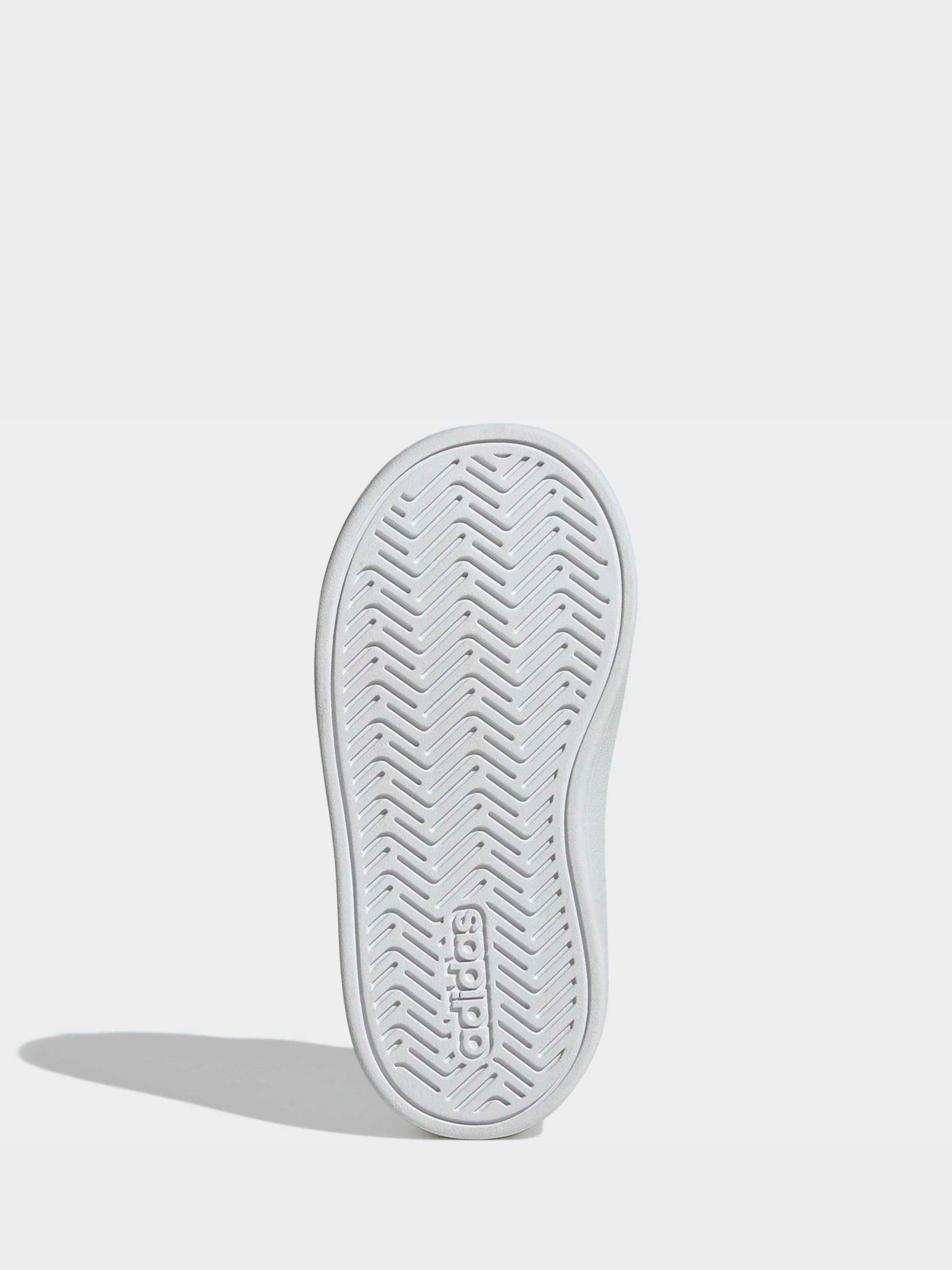 adidas White Grand Court 3.0 Infant Trainers image 7