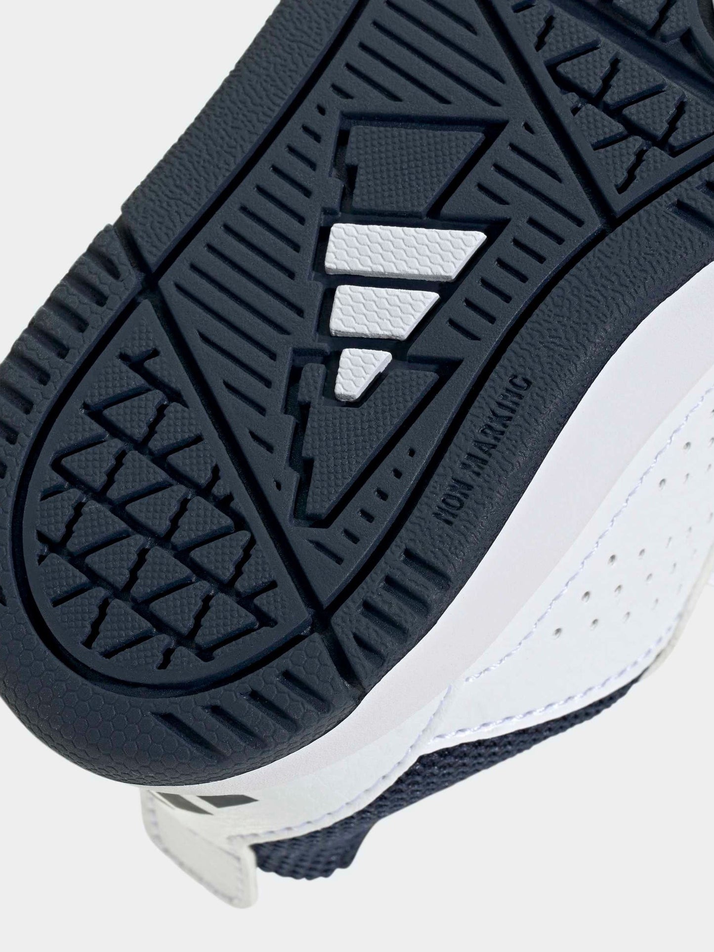 adidas White/Green Hook and Loop Tensaur Sport 3.0 Infant Trainers image 4