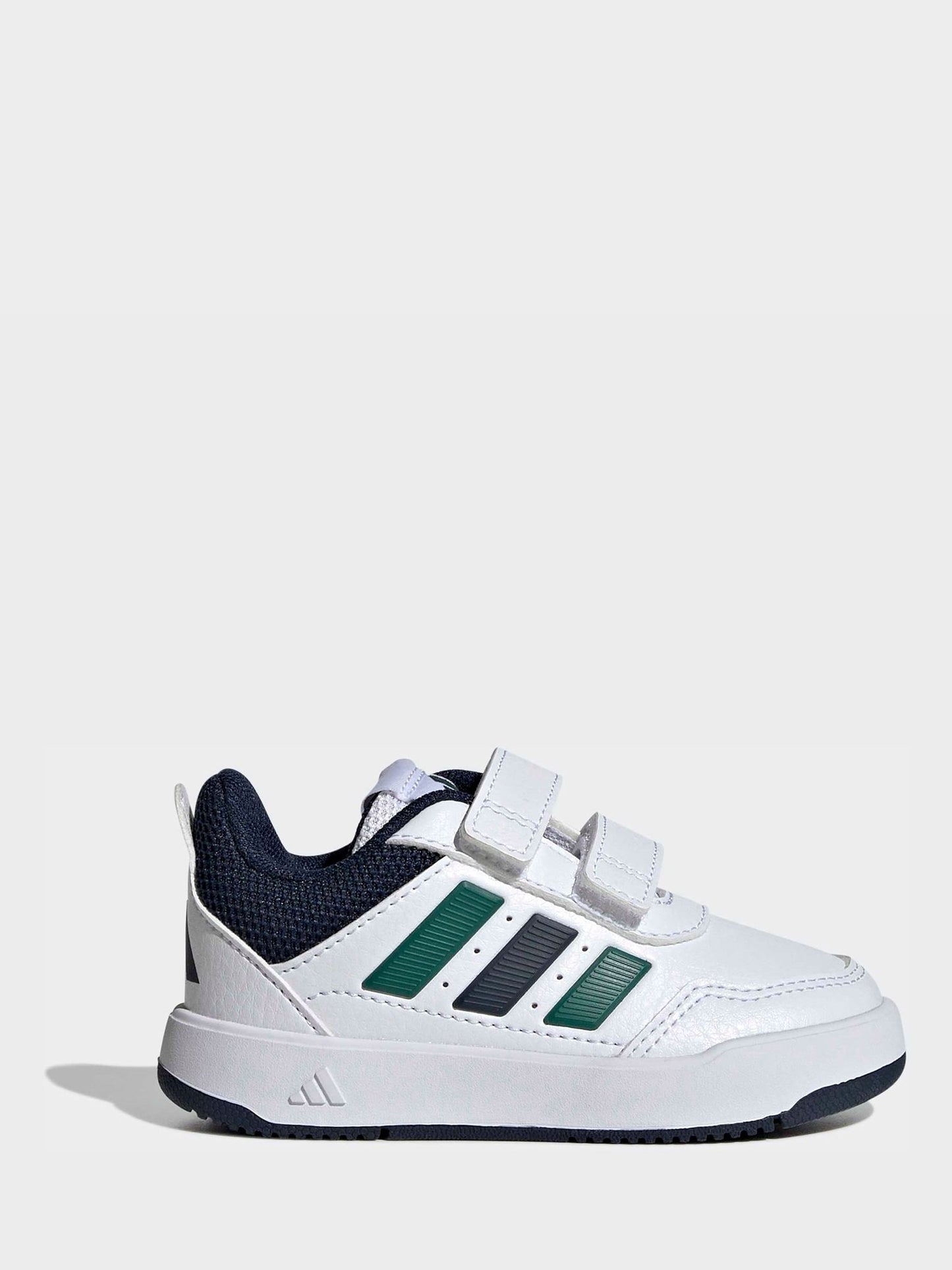 adidas White/Green Hook and Loop Tensaur Sport 3.0 Infant Trainers image 6