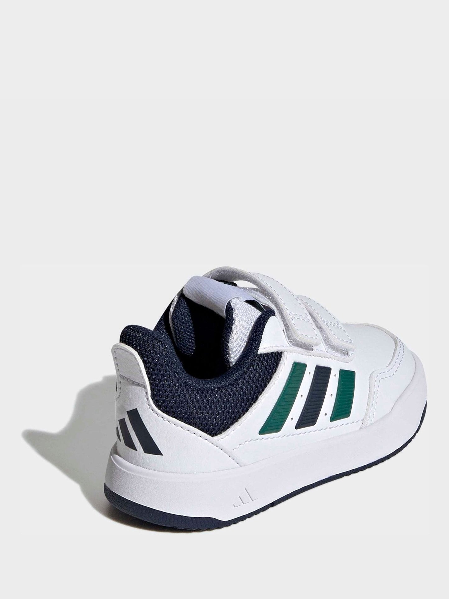 adidas White/Green Hook and Loop Tensaur Sport 3.0 Infant Trainers image 7