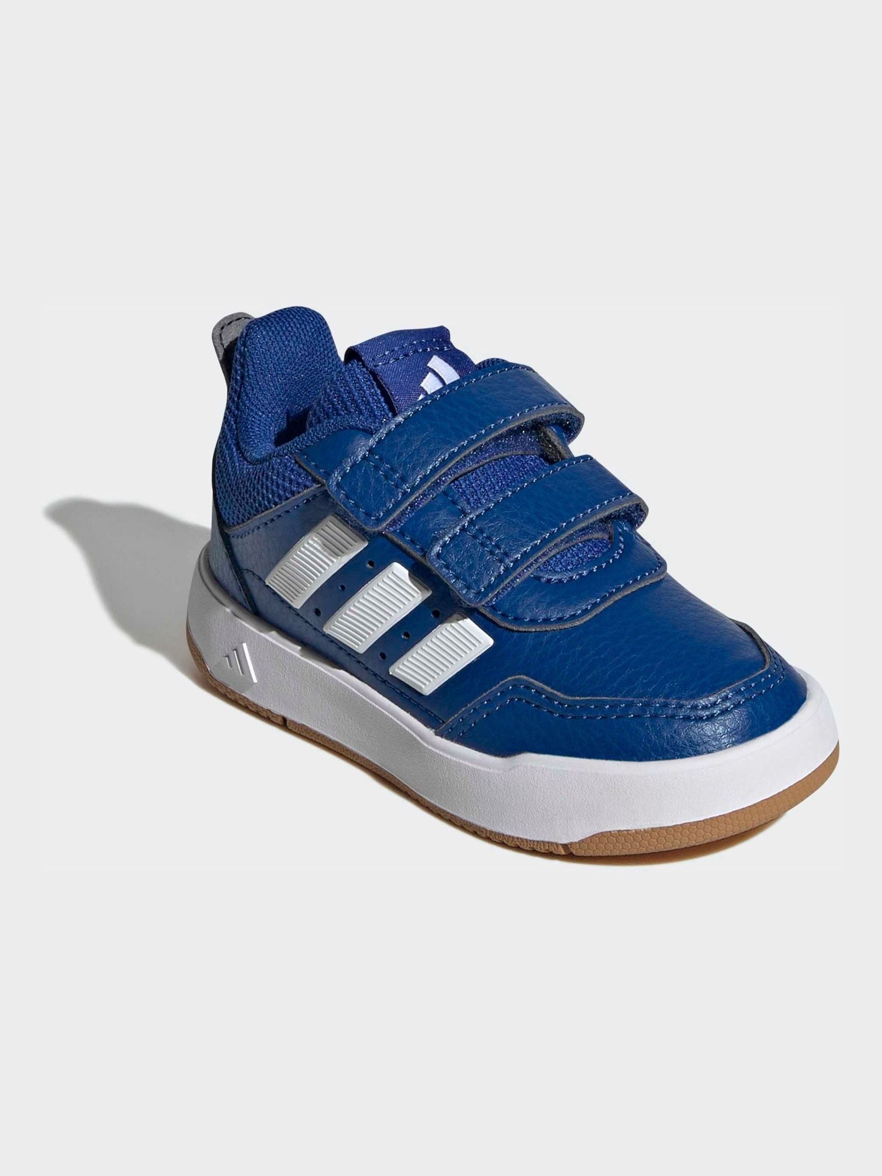 adidas Blue Hook and Loop Tensaur Sport 3.0 Infant Trainers image 3