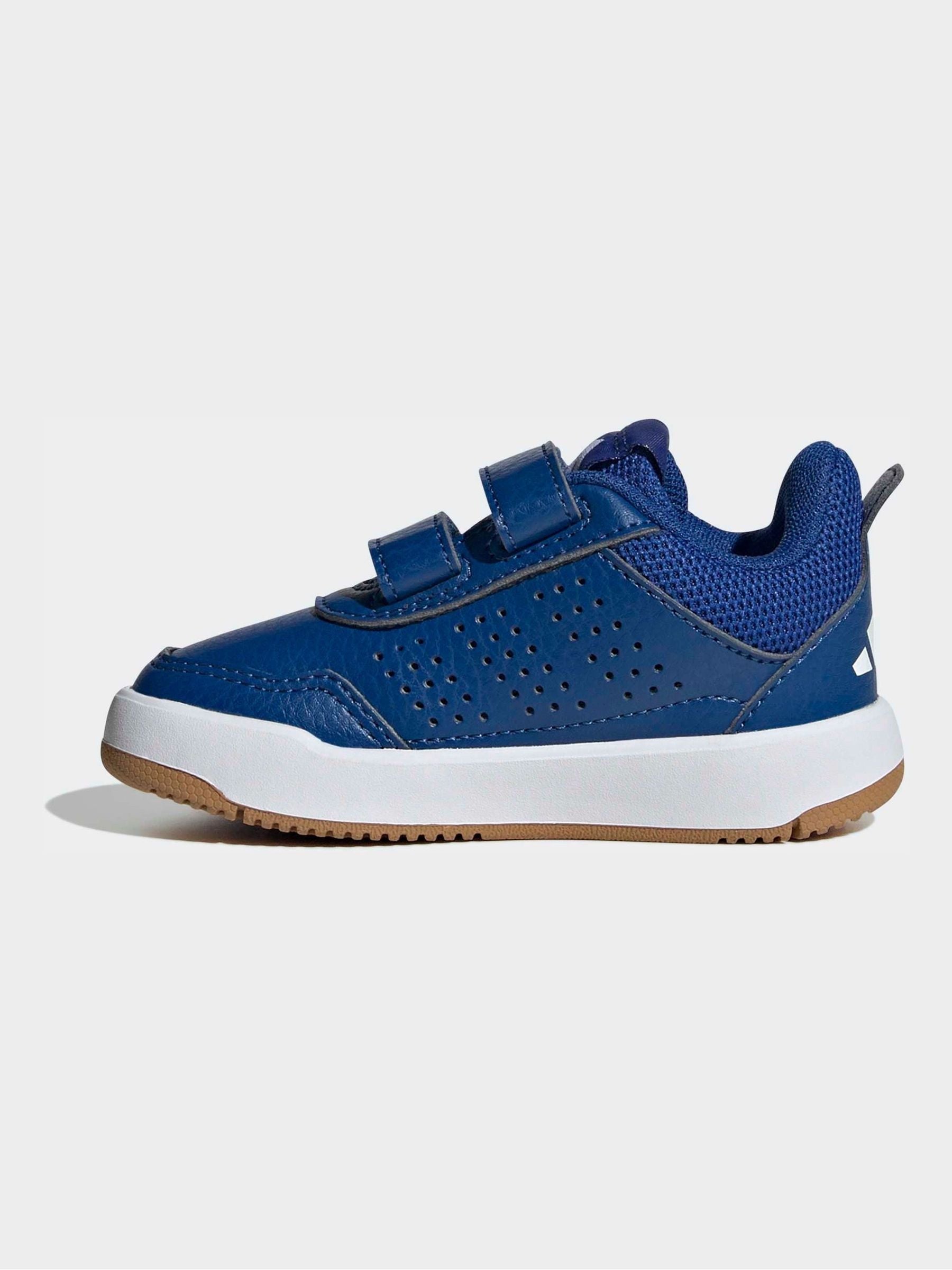 adidas Blue Hook and Loop Tensaur Sport 3.0 Infant Trainers image 4