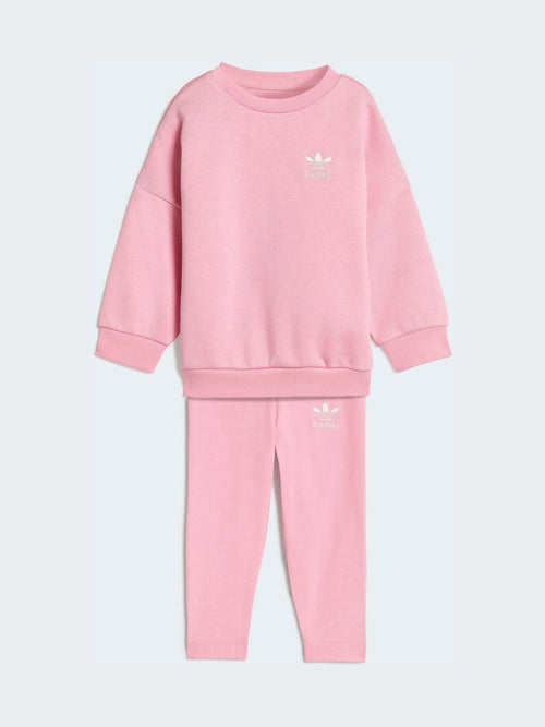 adidas Originals Pink Oversized Sweatshirt  & Leggings set image 1