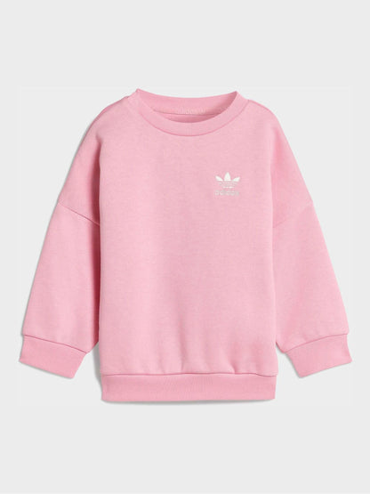 adidas Originals Pink Oversized Sweatshirt  & Leggings set image 2