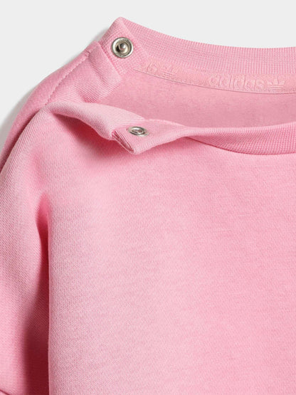 adidas Originals Pink Oversized Sweatshirt  & Leggings set image 5