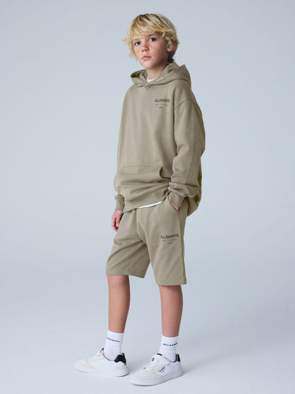 Dsiney Kidz - smALLSAINTS Khaki Green Oversized Underground Pullover Hoodie image 3