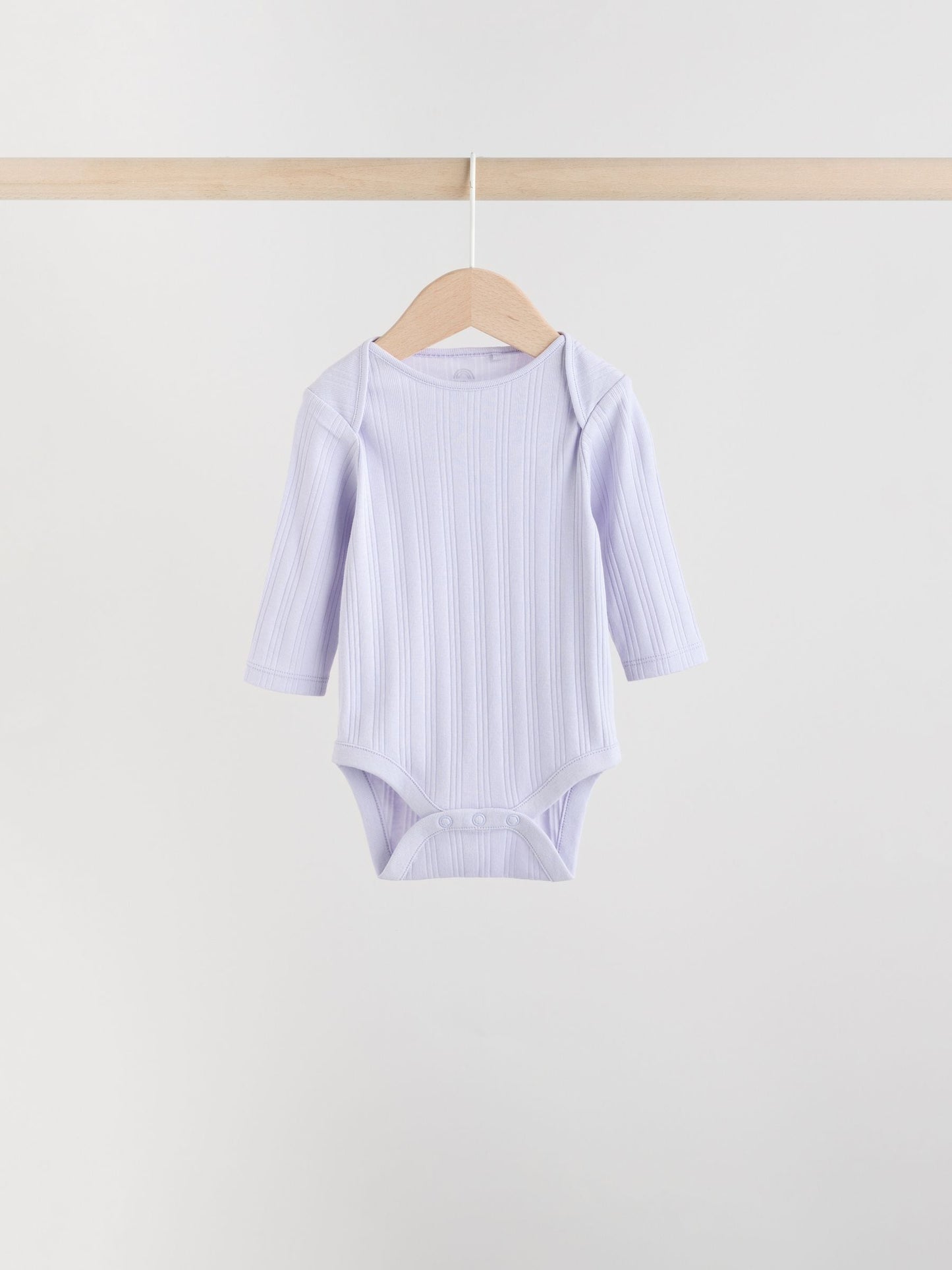Multi 5 Pack Long Sleeve Baby Bodysuits image 3