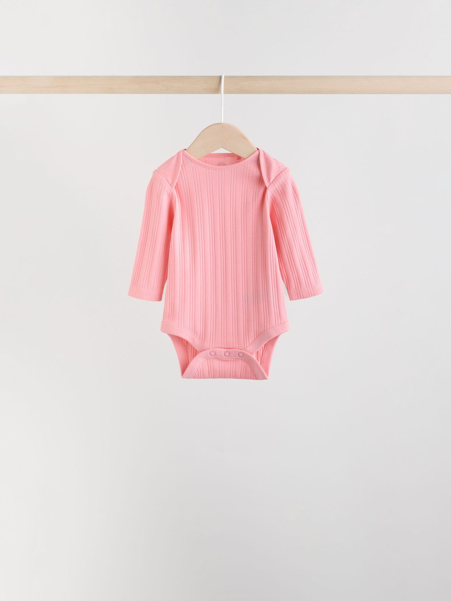 Multi 5 Pack Long Sleeve Baby Bodysuits image 6