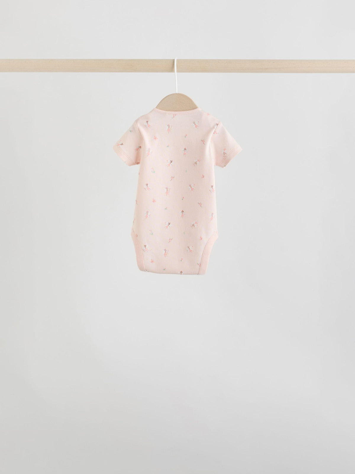 Dsiney Kidz - Pink 7 Pack Short Sleeve Baby Bodysuit image 10