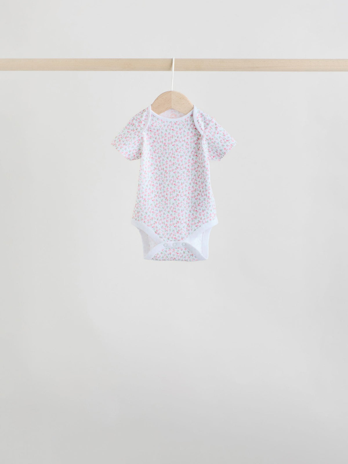 Dsiney Kidz - Pink 7 Pack Short Sleeve Baby Bodysuit image 6