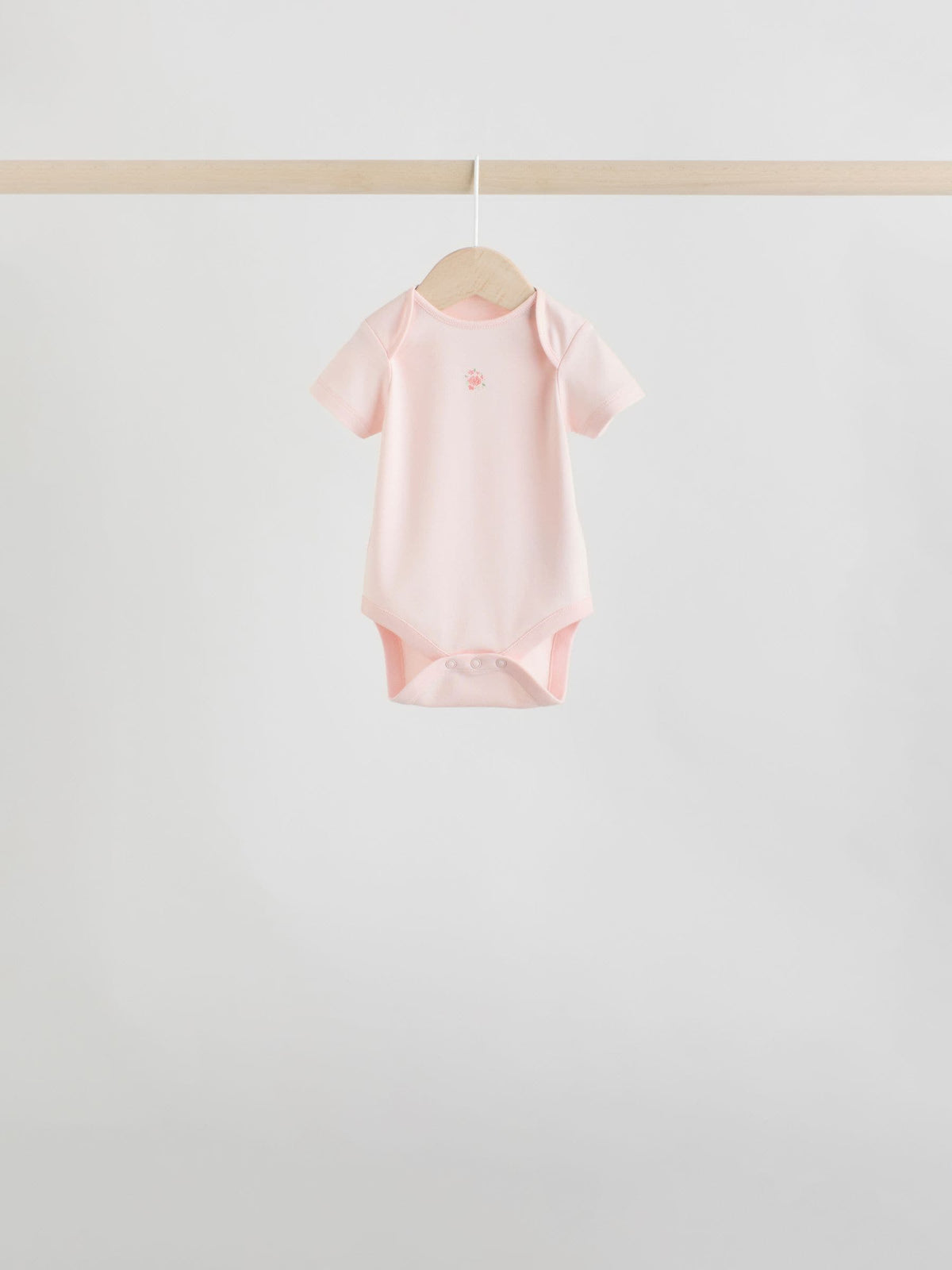 Dsiney Kidz - Pink 7 Pack Short Sleeve Baby Bodysuit image 7