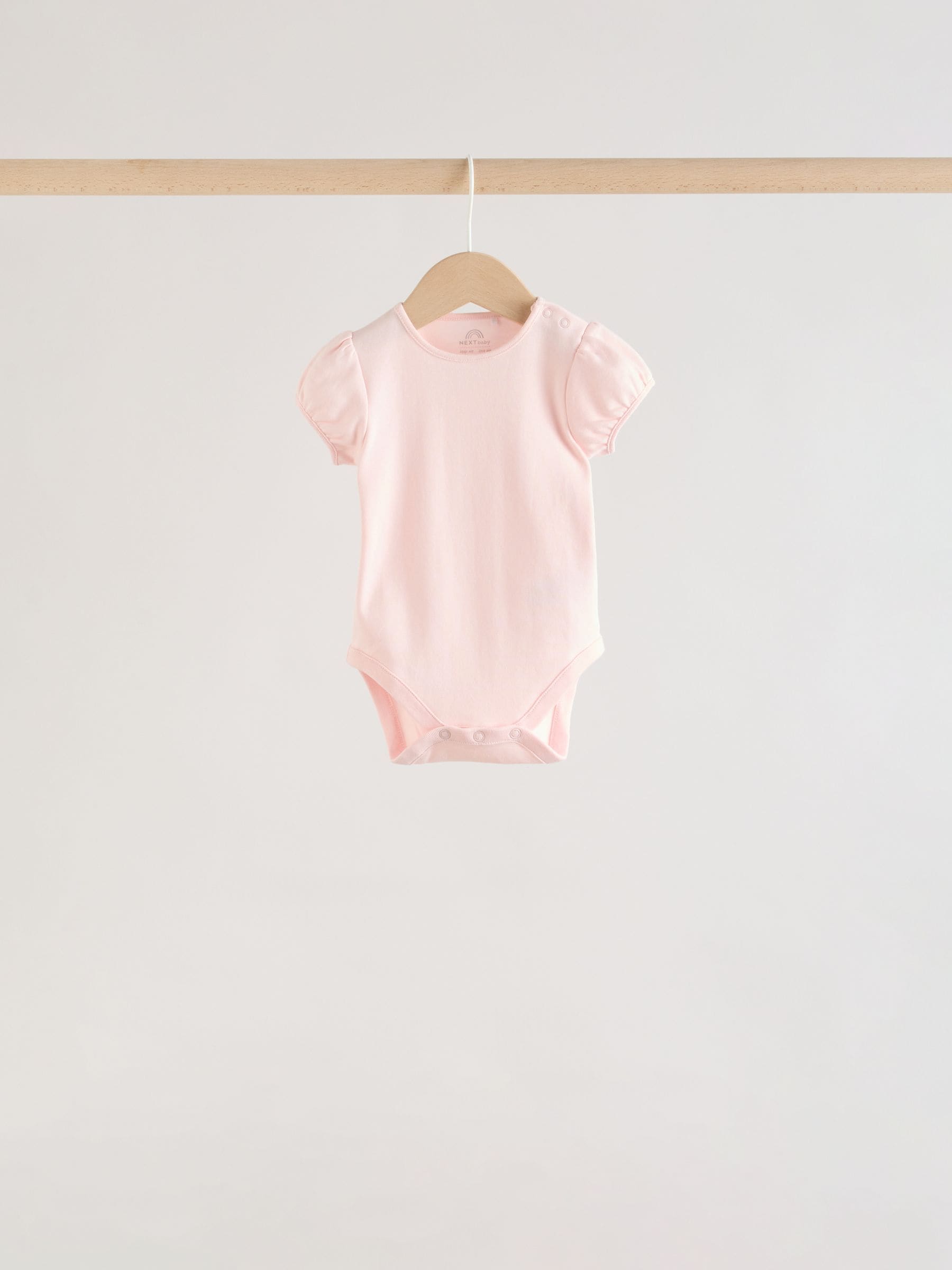 Multi Baby Short Sleeve Bodysuits 5 Pack image 9