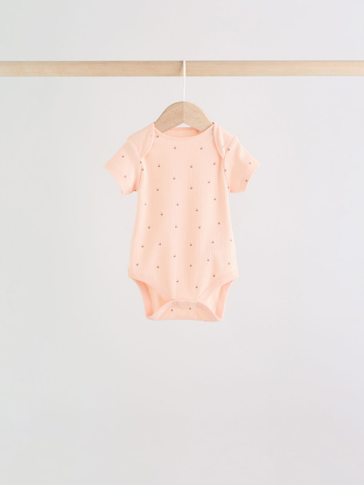 Dsiney Kidz - Fluro Pink Baby Short Sleeve Bodysuits 5 Pack image 6