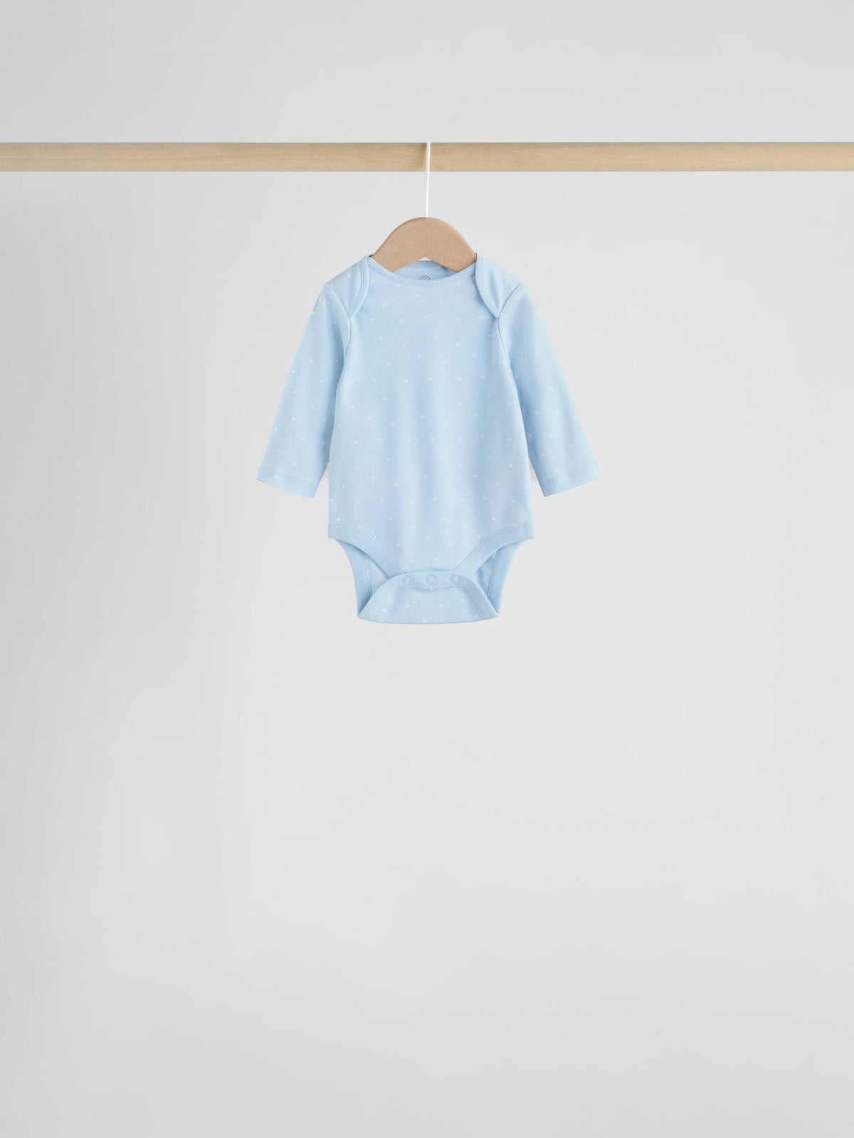 Dsiney Kidz - Blue 7 Pack Long Sleeved Baby Bear Bodysuit image 7