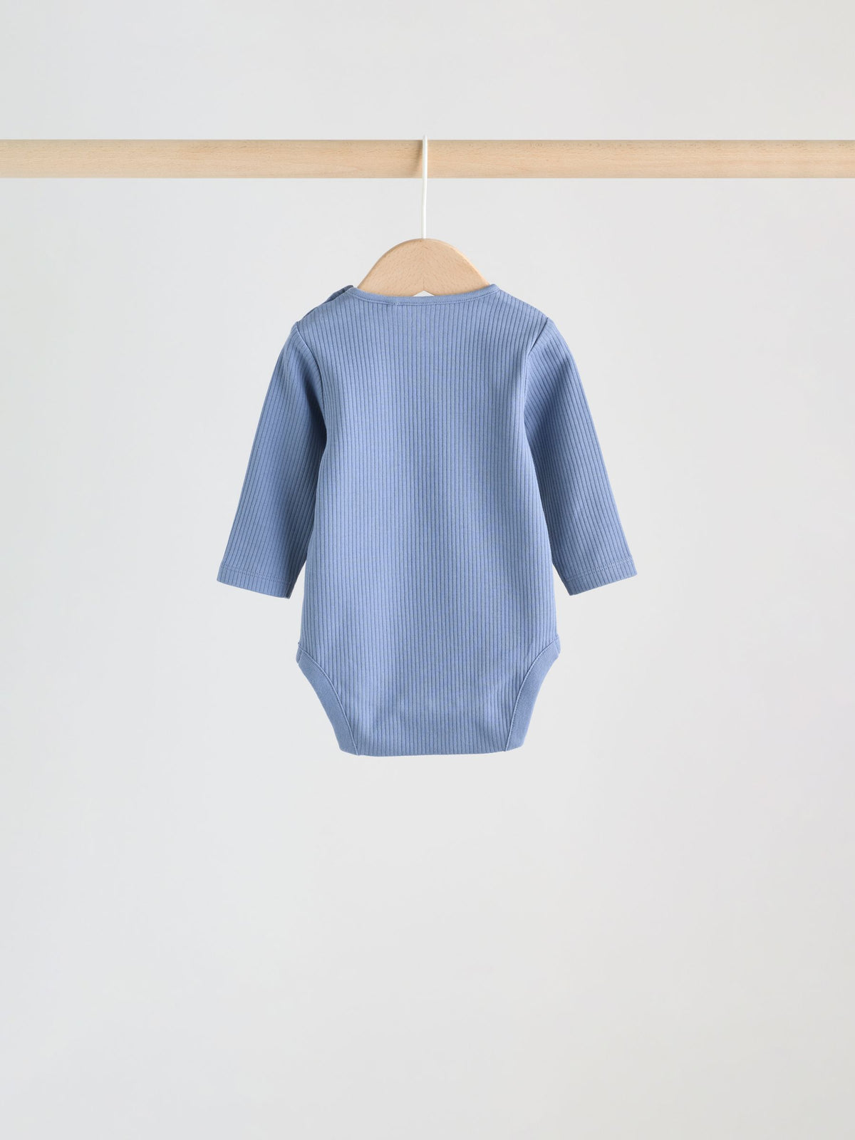 Dsiney Kidz - Blue Long Sleeve Long Sleeve Baby Bodysuits 5 Pack image 8