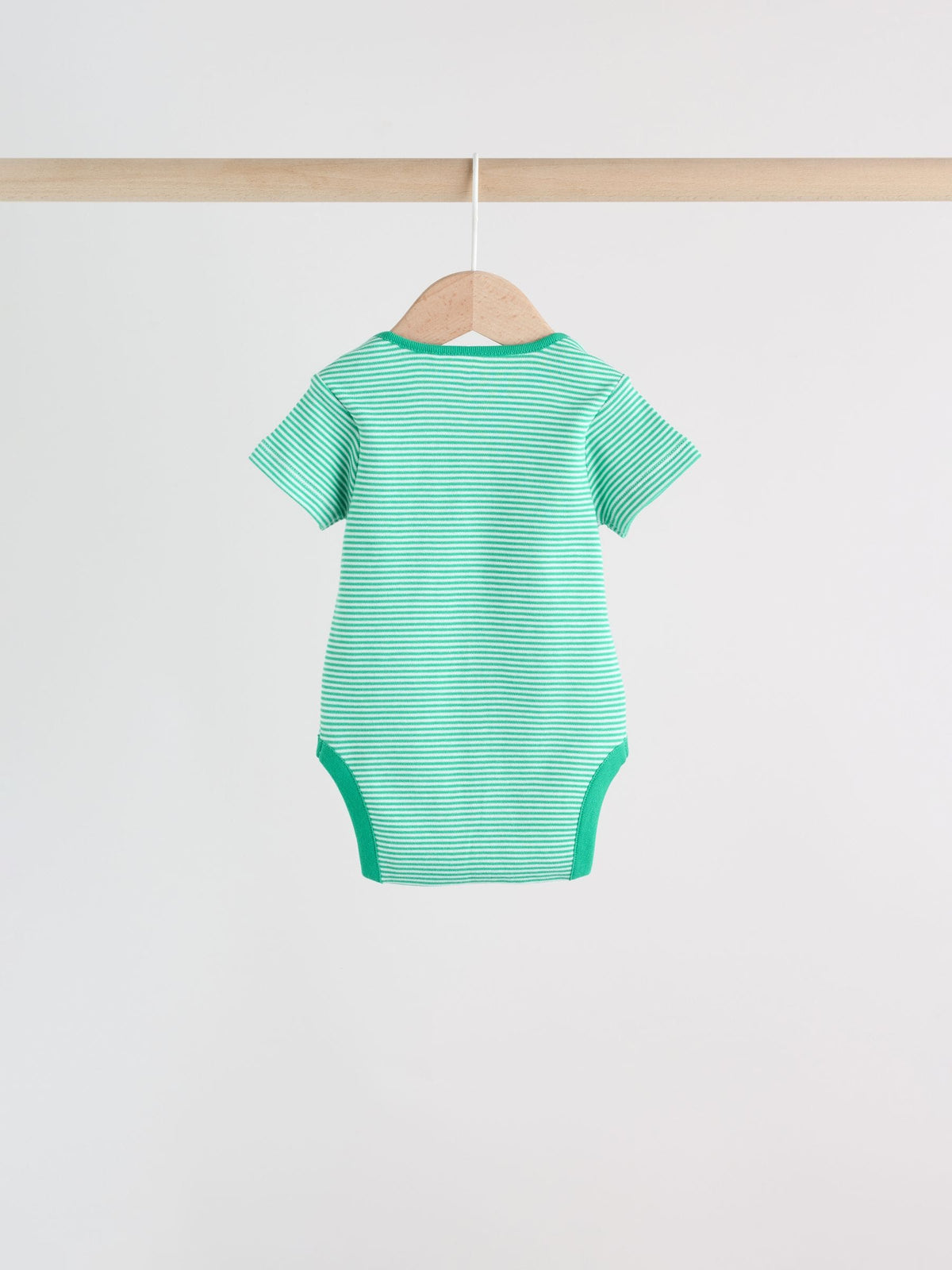 Dsiney Kidz - Green Farm 5 Pack Short Sleeve Baby Bodysuits image 8