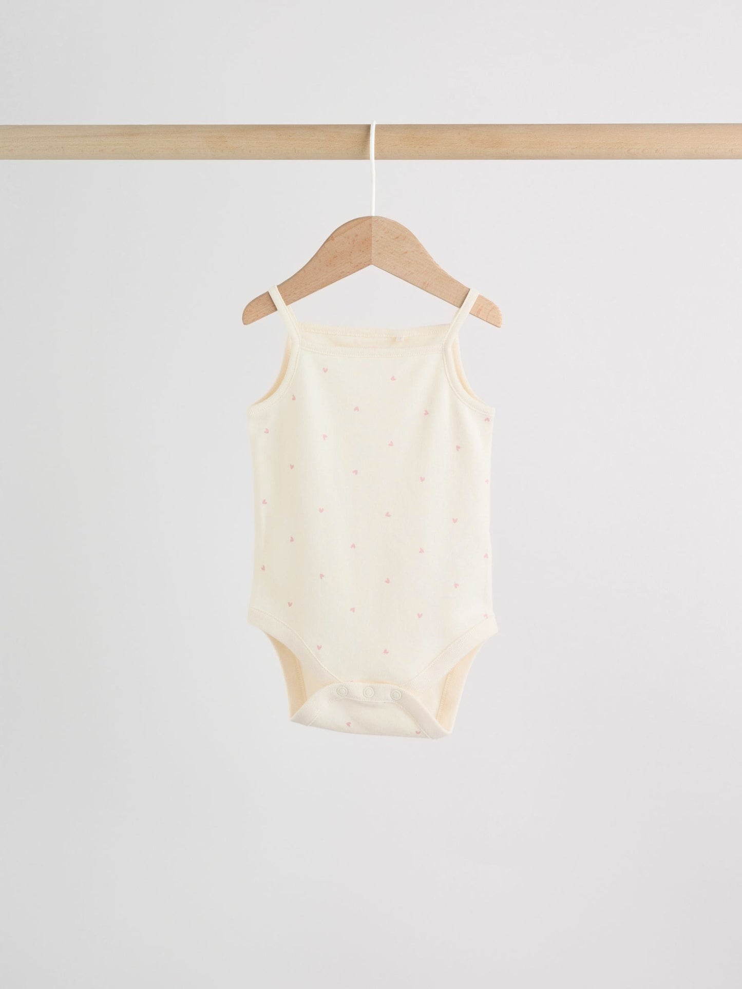 Pink Vest Baby Bodysuits 5 Pack image 6