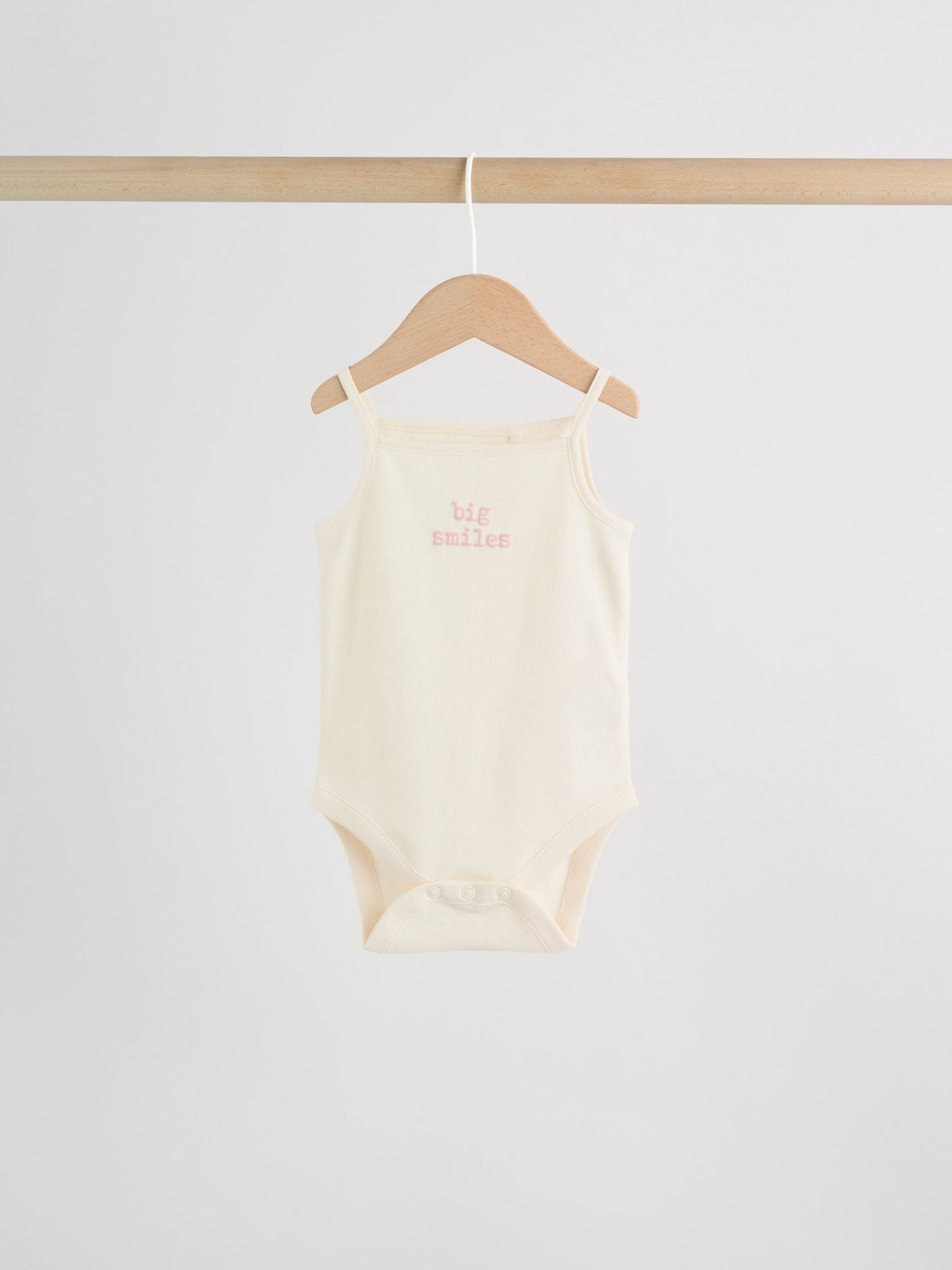 Pink Vest Baby Bodysuits 5 Pack image 8