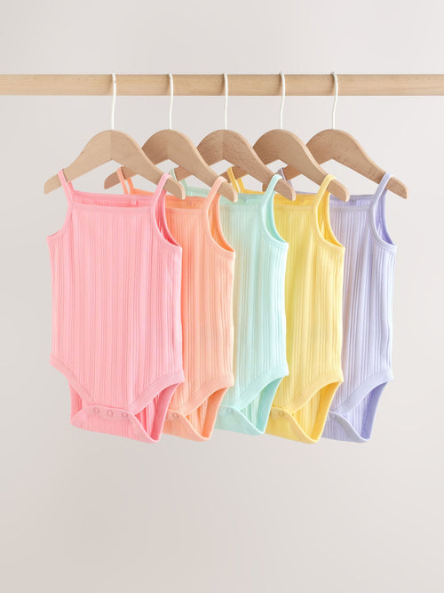 Dsiney Kidz - Multi Vest Baby Bodysuits 5 Pack image 1