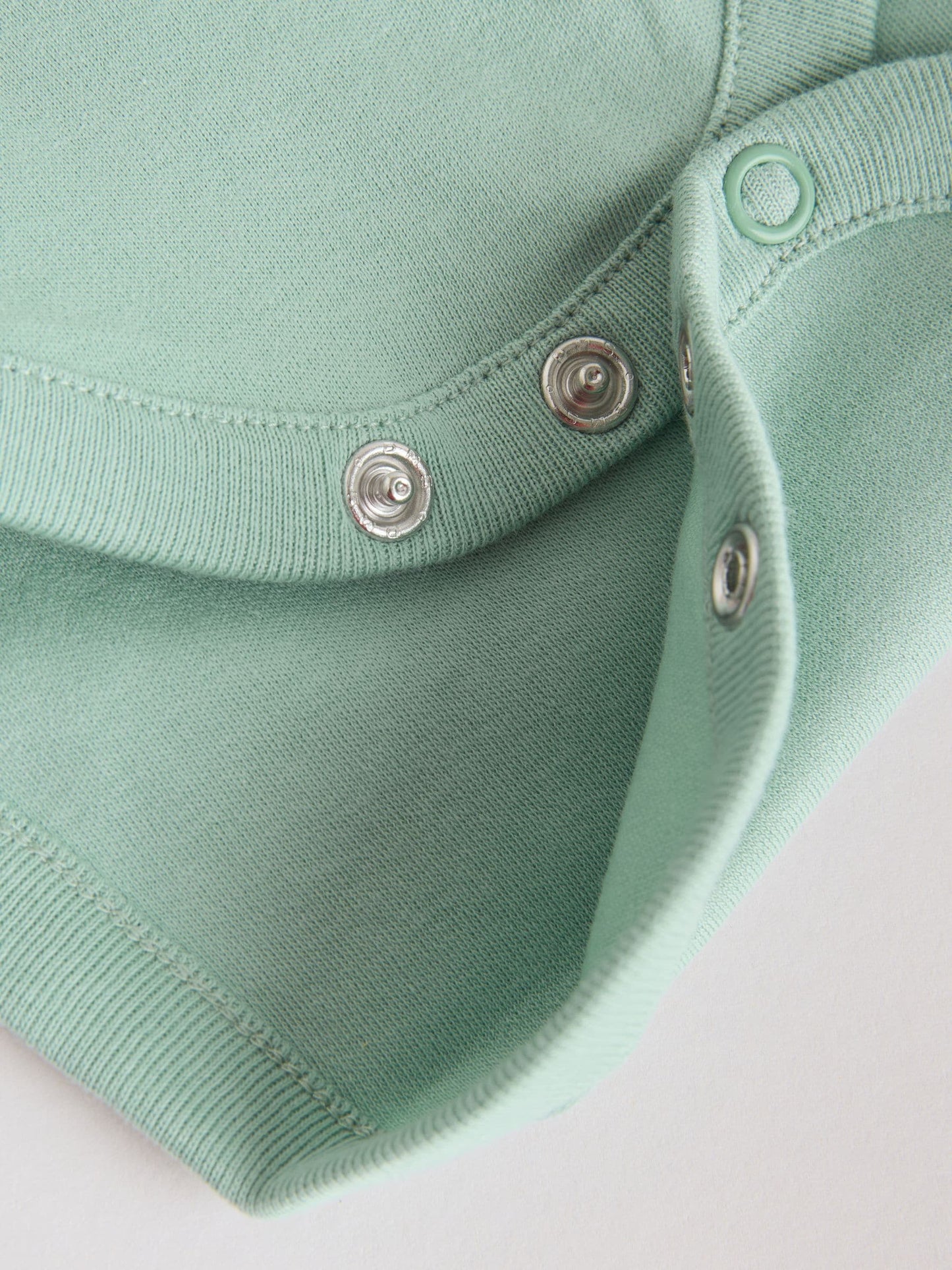 Green Short Sleeve Baby Bodysuits 5 Pack image 5