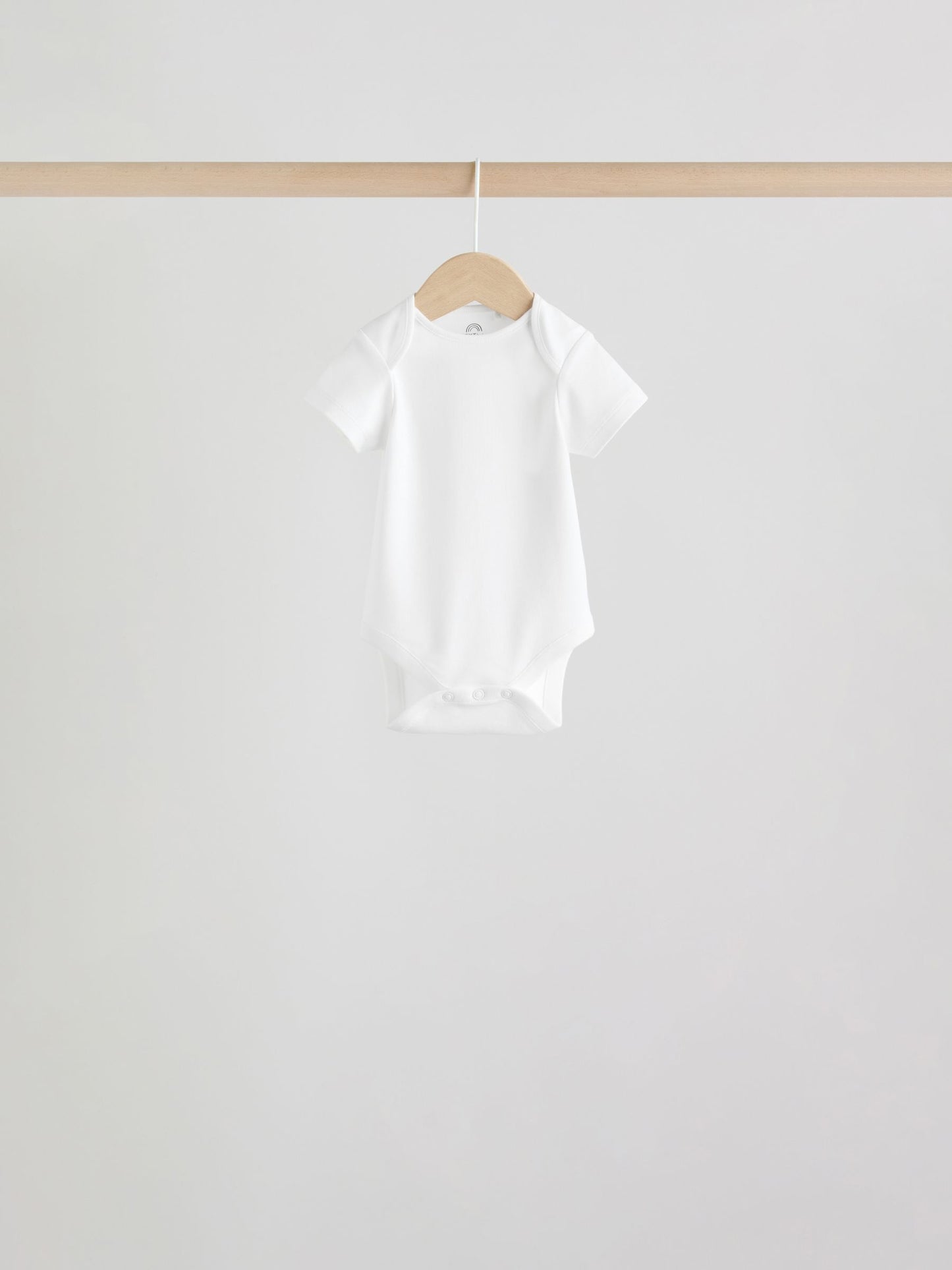 Green Short Sleeve Baby Bodysuits 5 Pack image 4