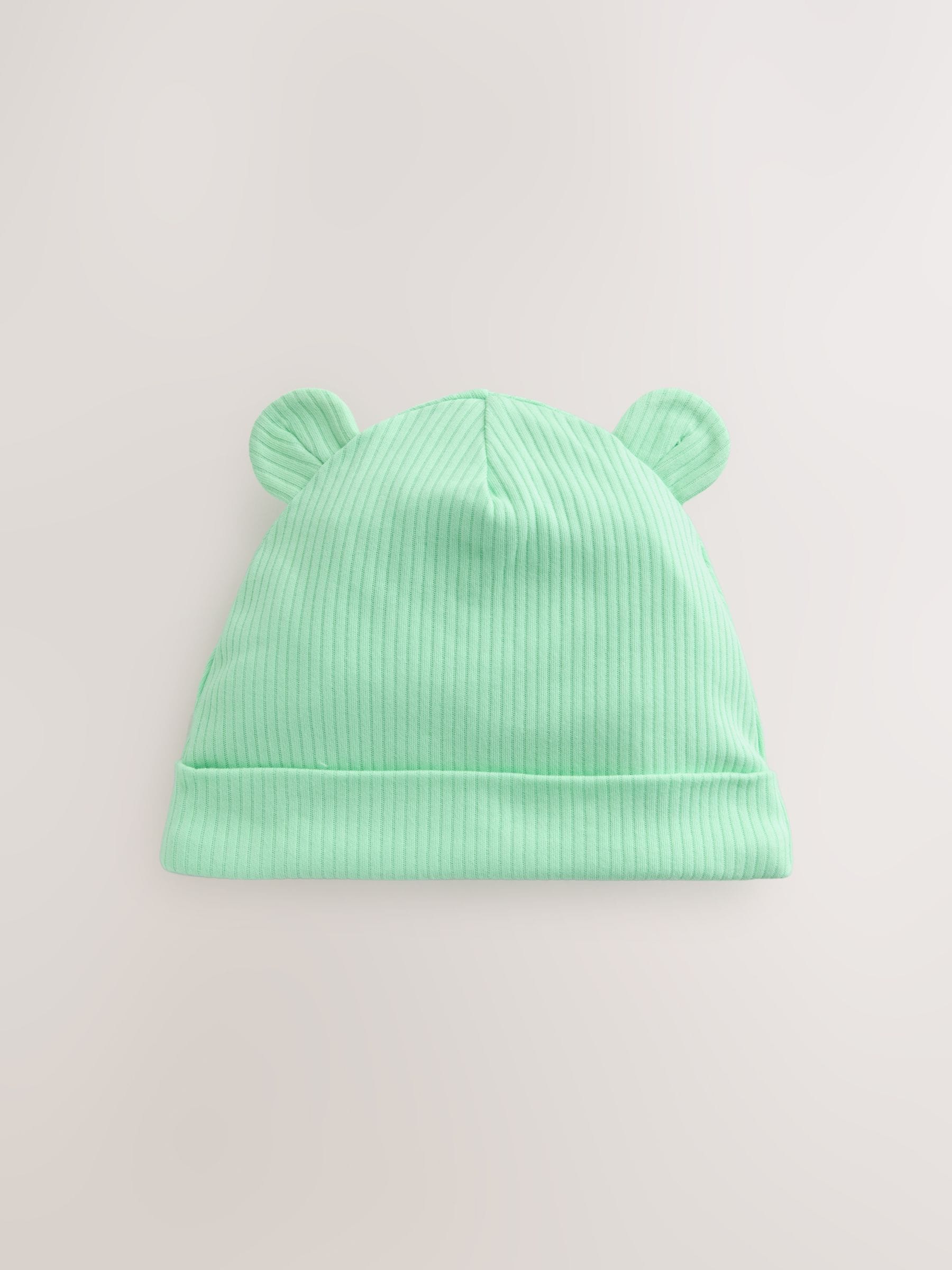Blue/Green Baby Beanies (0-18mths) image 3