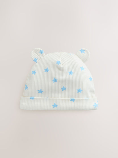 Blue/Green Baby Beanies (0-18mths) image 4