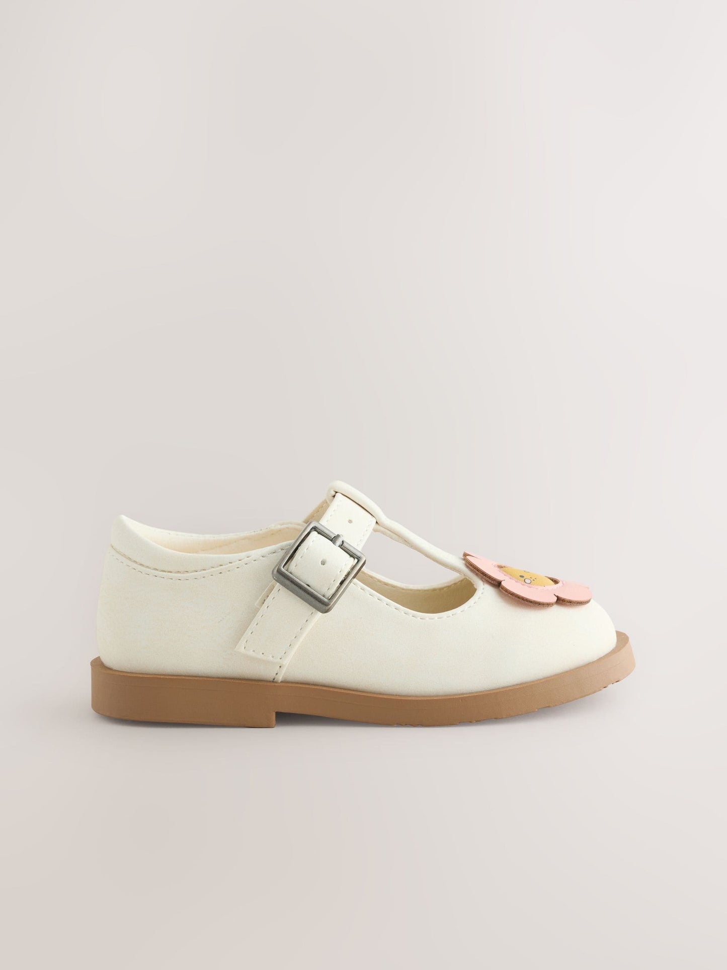 Cream Character T-Bar Shoes image 3