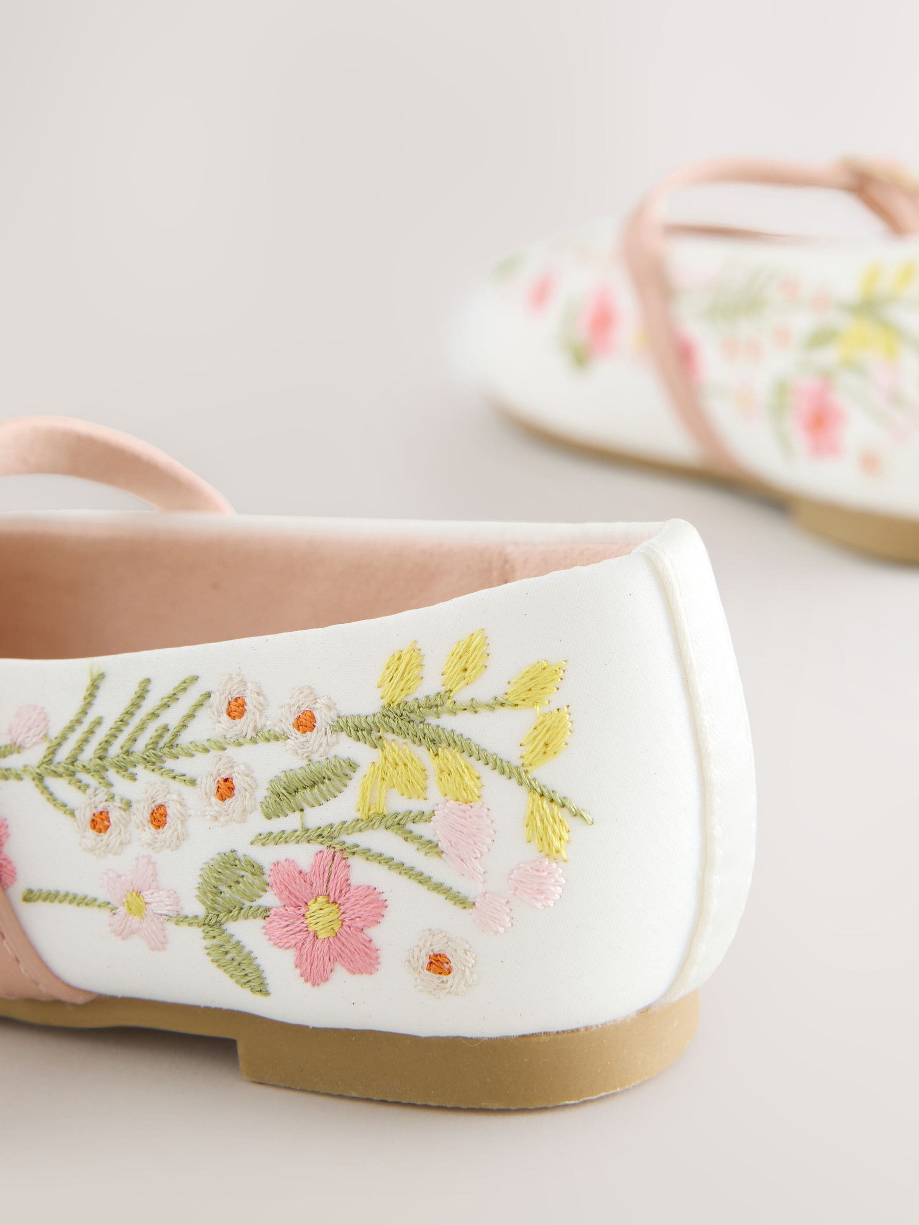 Multi Embroidered Occasion Mary Jane Shoes image 8