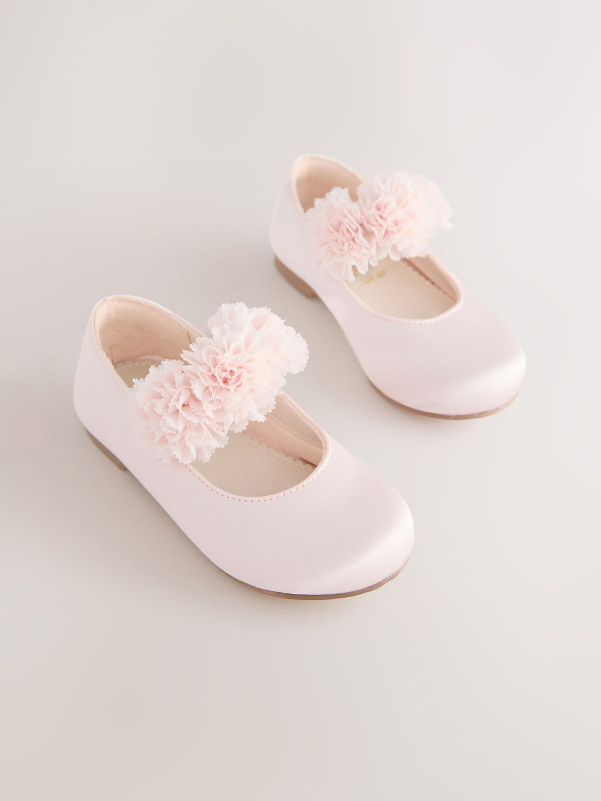 Dsiney Kidz - Pink Wide Fit (G) Satin Flower Girl Occasion Mary Jane Shoes image 5