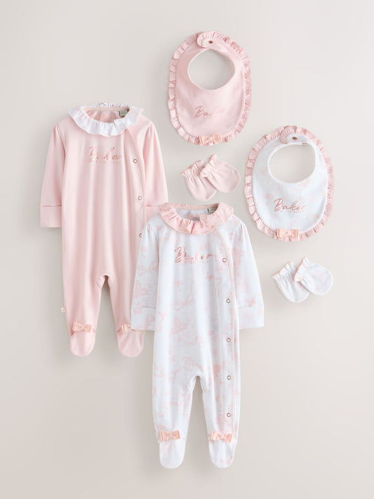 Baker by Ted Baker 6 Piece Baby Layette Gift Set image 1