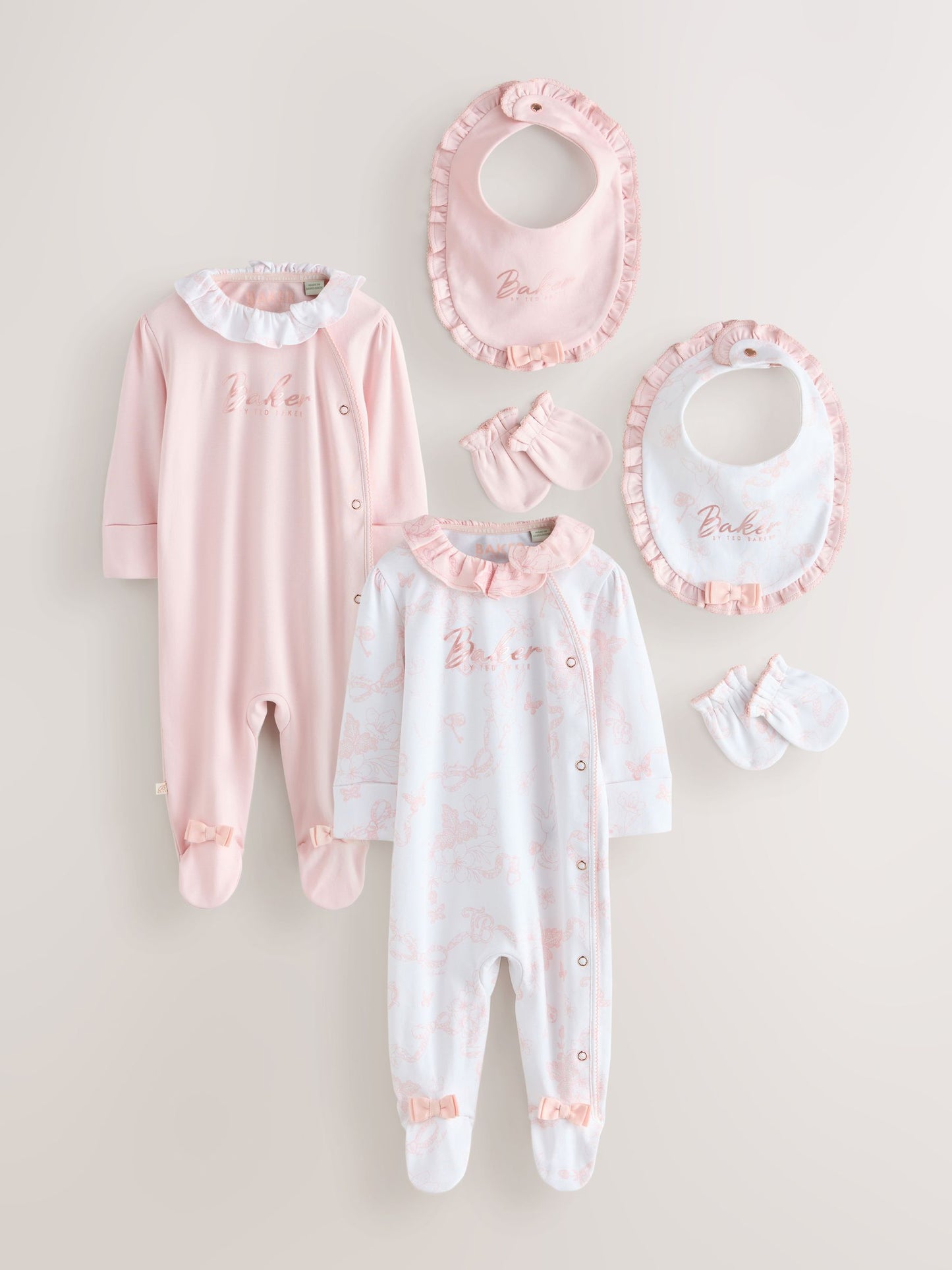Baker by Ted Baker 6 Piece Baby Layette Gift Set image 1