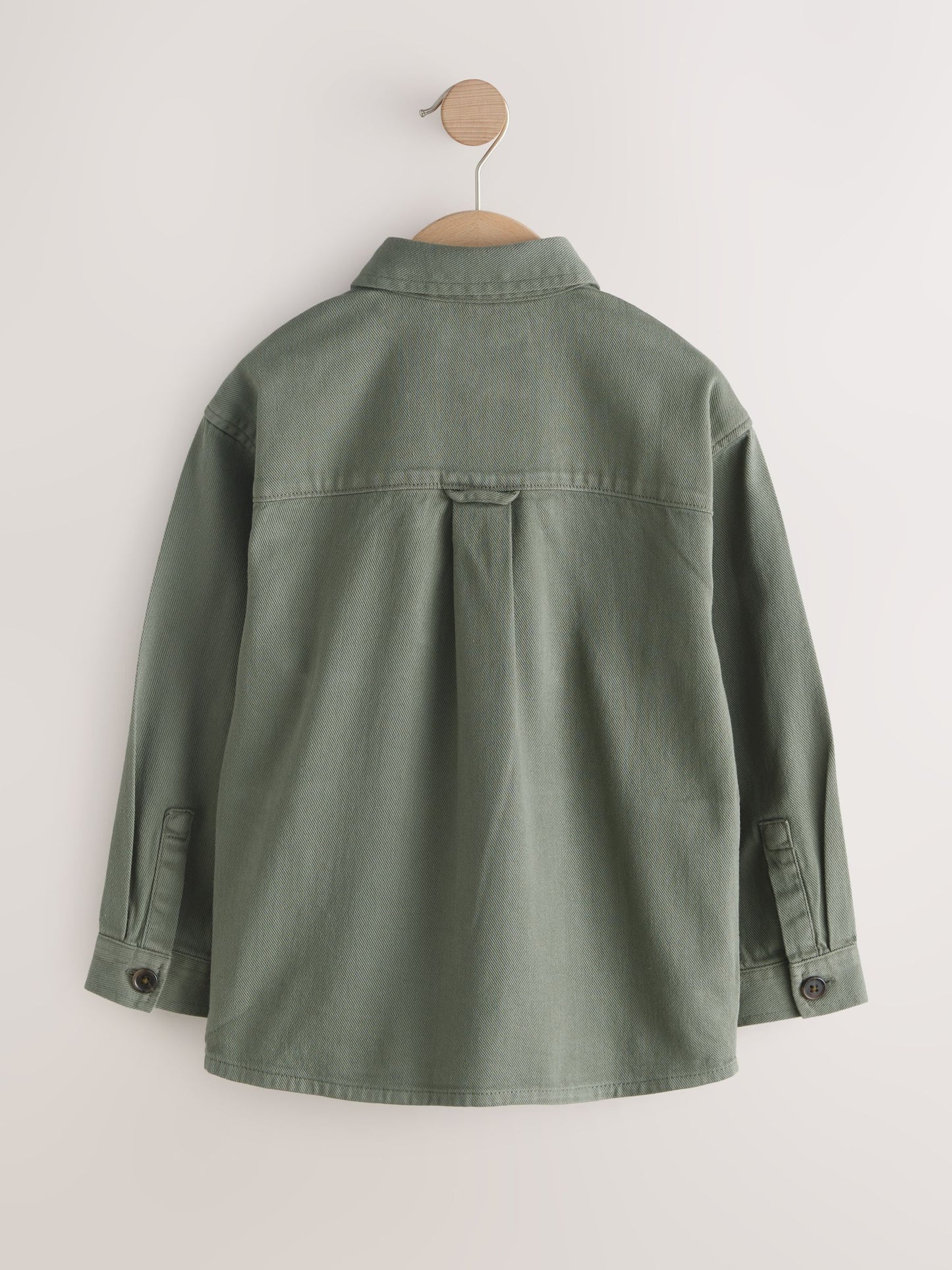 Dsiney Kidz - Khaki Green Canvas Overshirt (3-16yrs) image 5