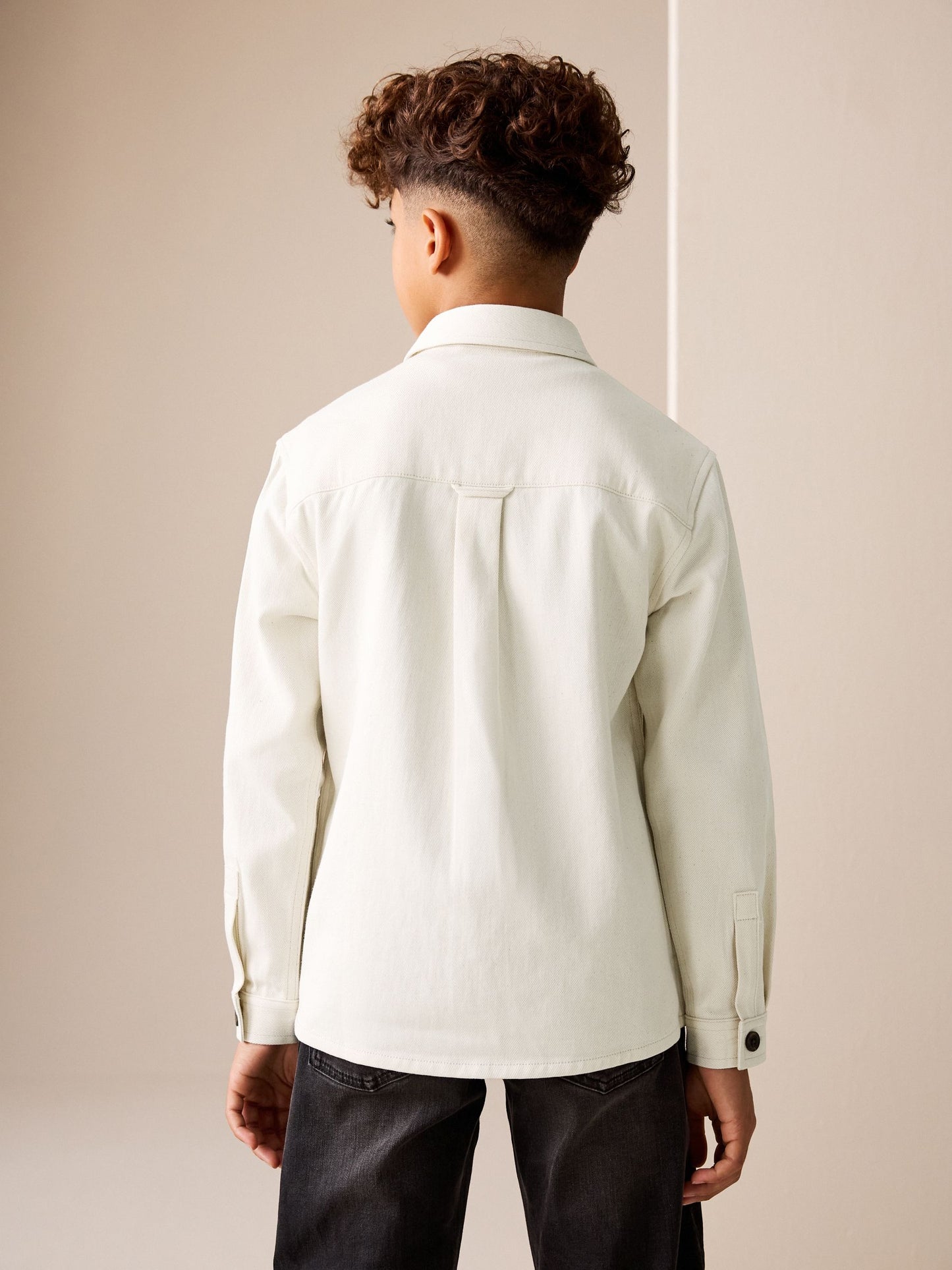 Dsiney Kidz - Ecru Canvas Overshirt (3-16yrs) image 2