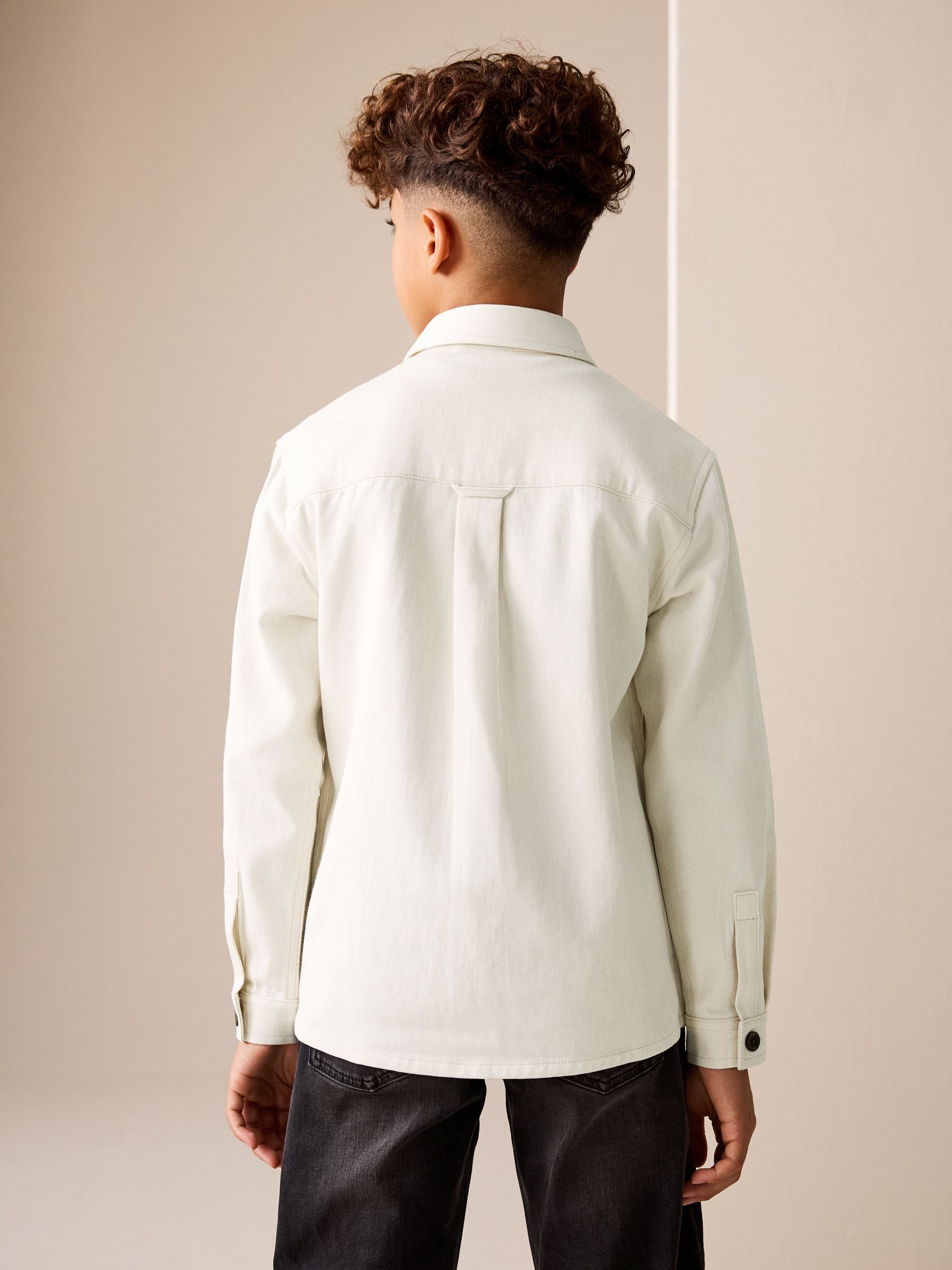 Dsiney Kidz - Ecru Canvas Overshirt (3-16yrs) image 2
