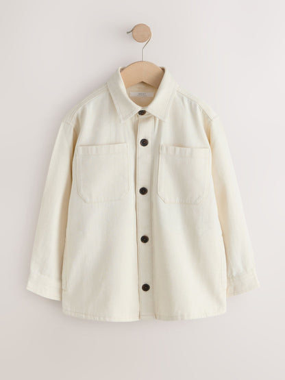 Dsiney Kidz - Ecru Canvas Overshirt (3-16yrs) image 4