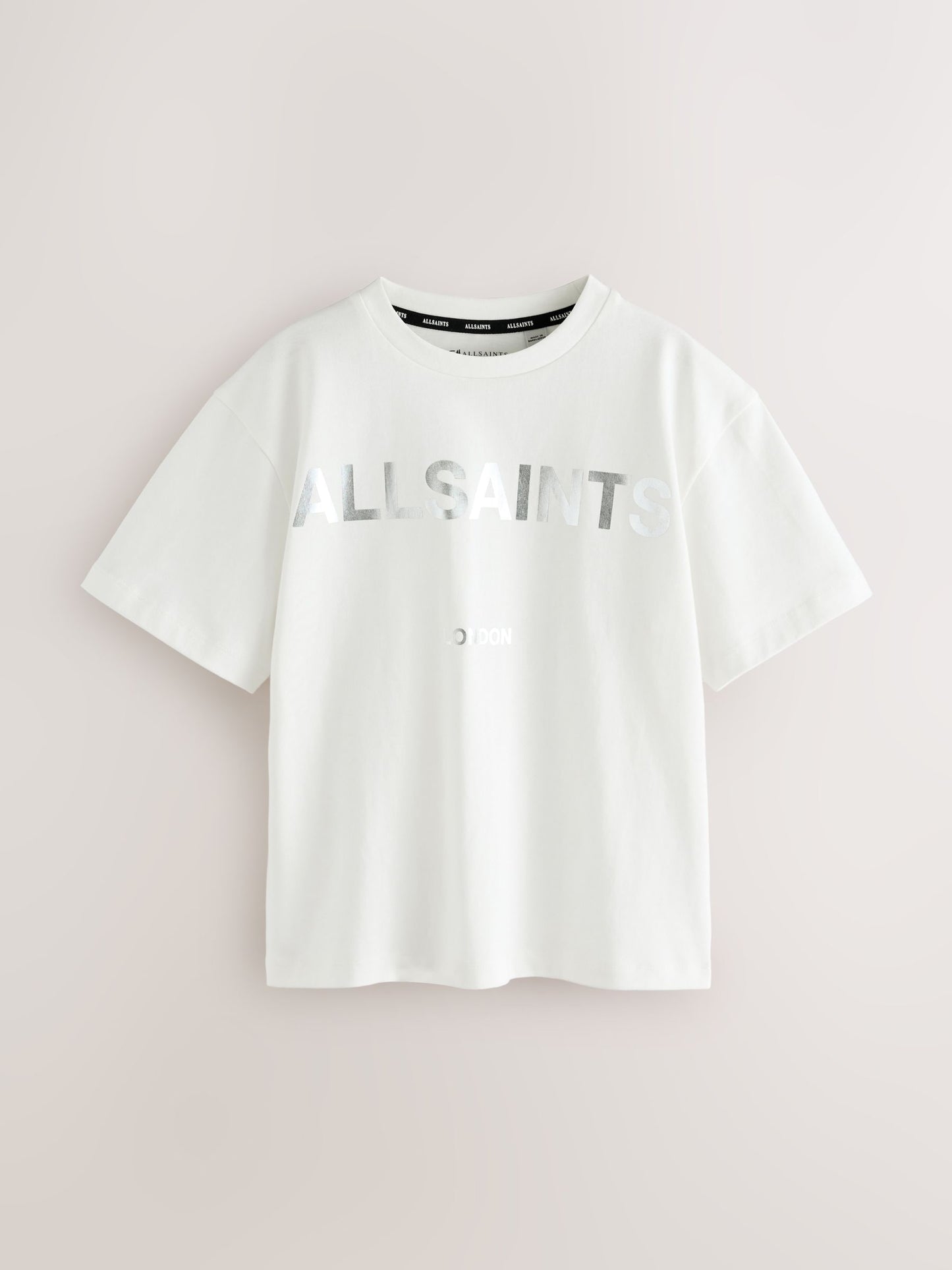 Dsiney Kidz - smALLSAINTS Leopard/Black Oversized Girls Logo T-Shirts 3 Pack image 4