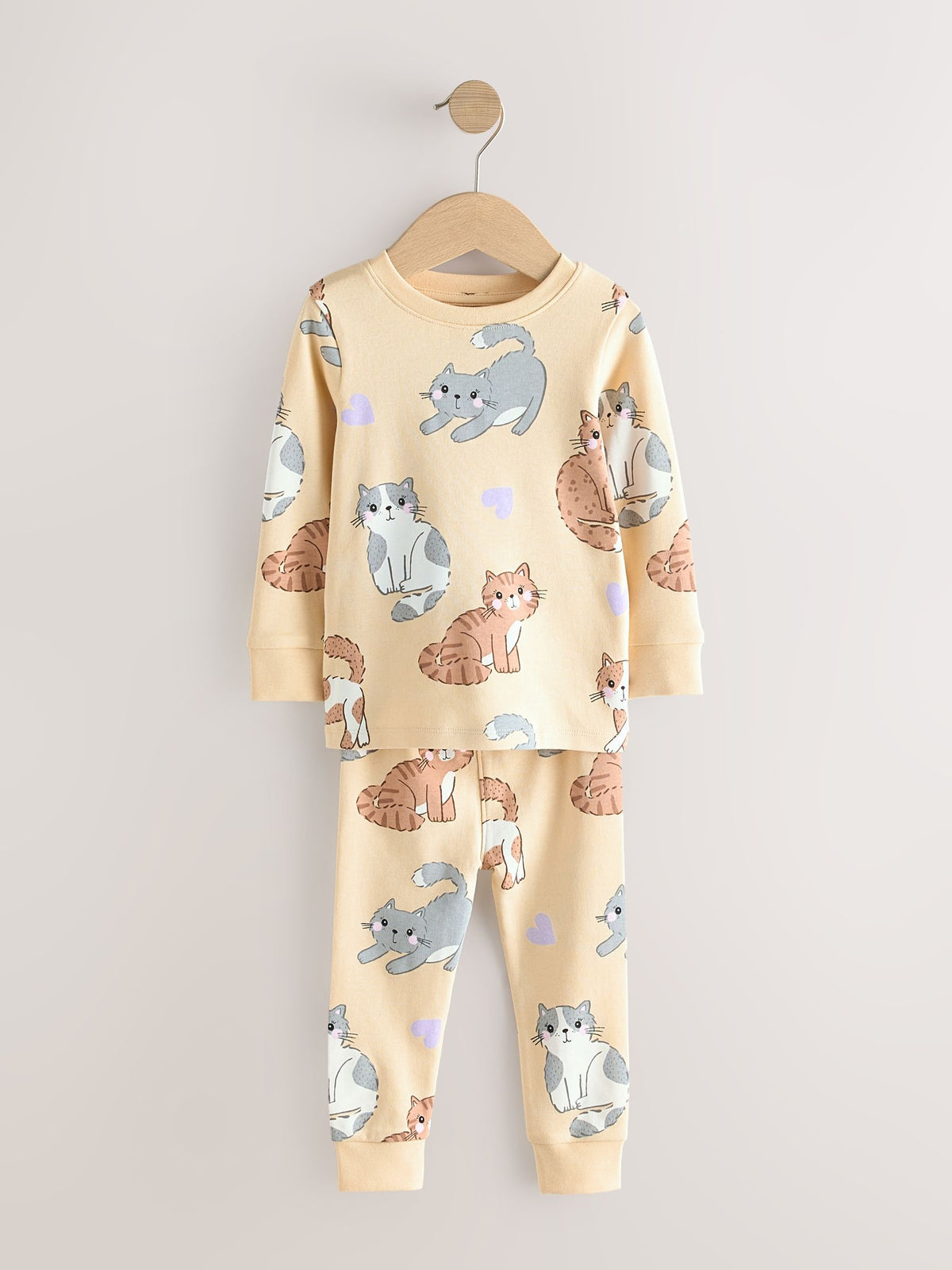 Yellow/Blue Snuggle Pyjamas 3 Pack (9mths-12yrs) - image 5