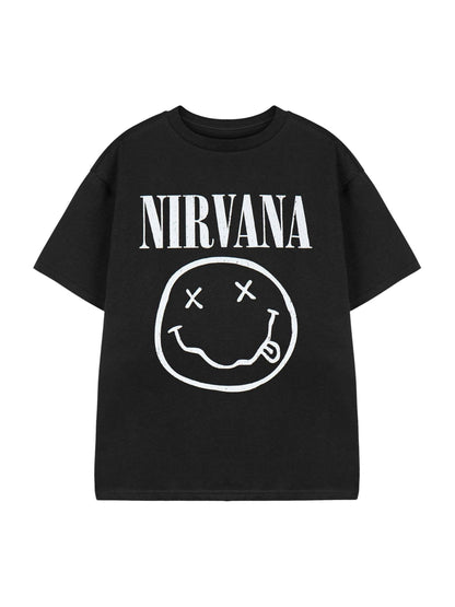 Dsiney Kidz - Vanilla Underground Black Nirvana T-Shirt image 1