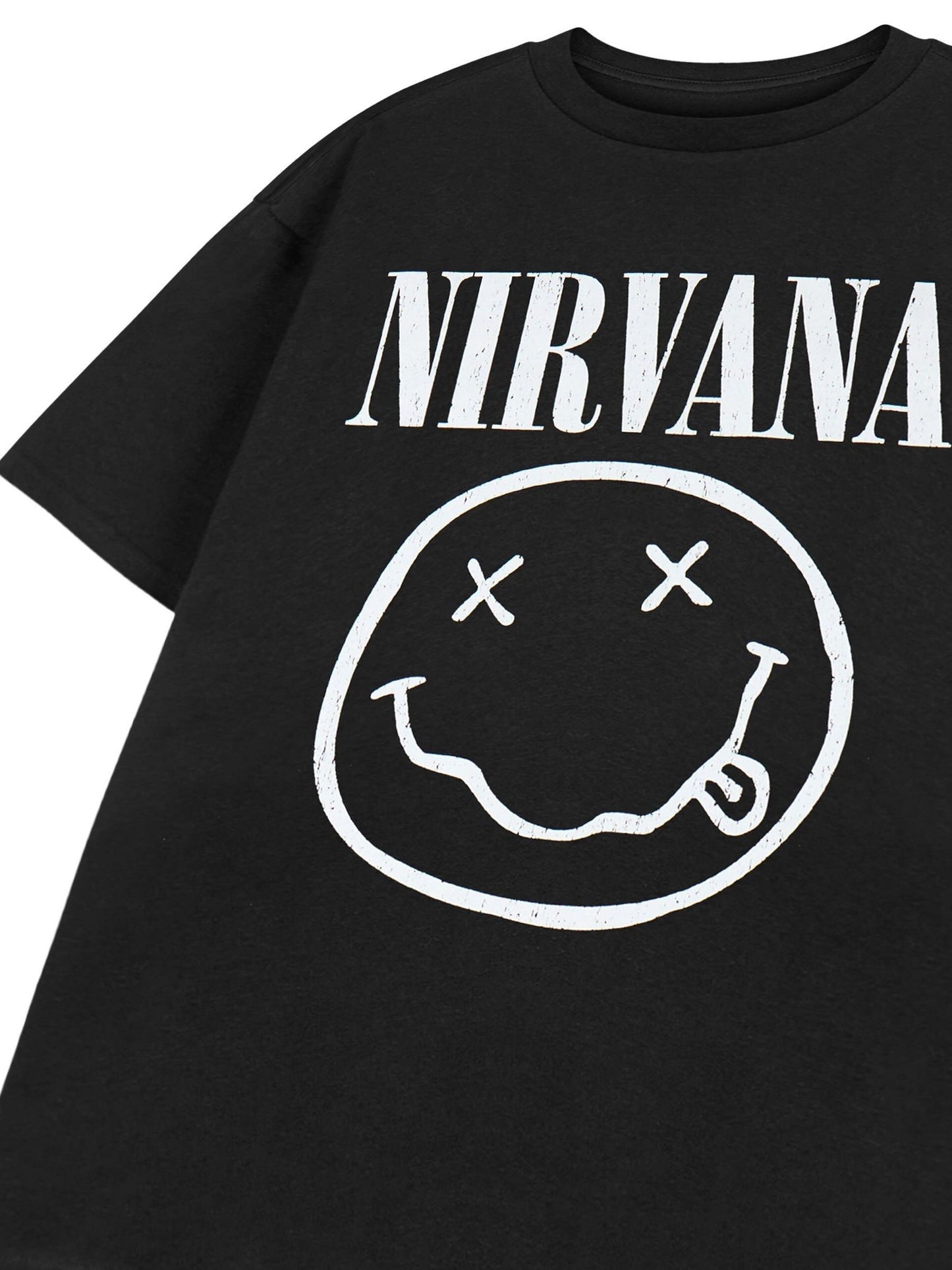 Dsiney Kidz - Vanilla Underground Black Nirvana T-Shirt image 3