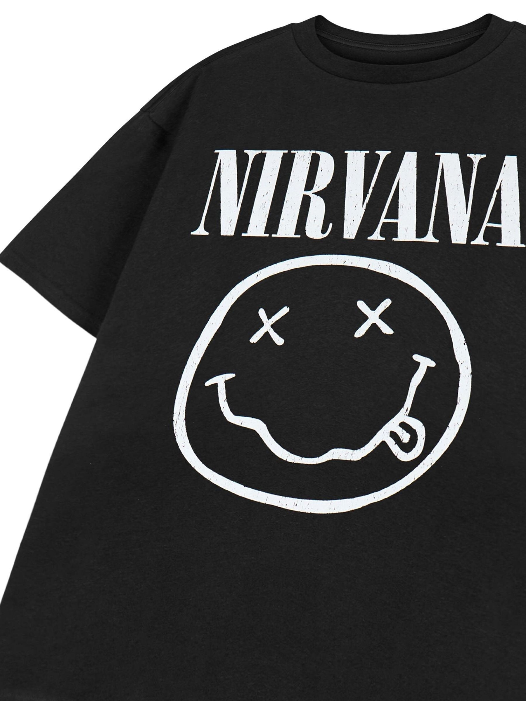 Dsiney Kidz - Vanilla Underground Black Nirvana T-Shirt image 3