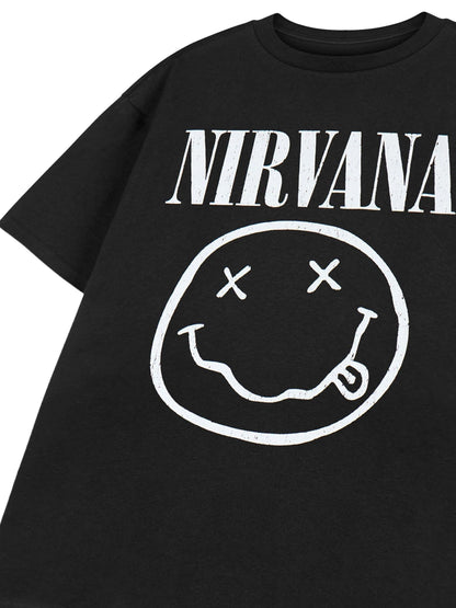 Dsiney Kidz - Vanilla Underground Black Nirvana T-Shirt image 3