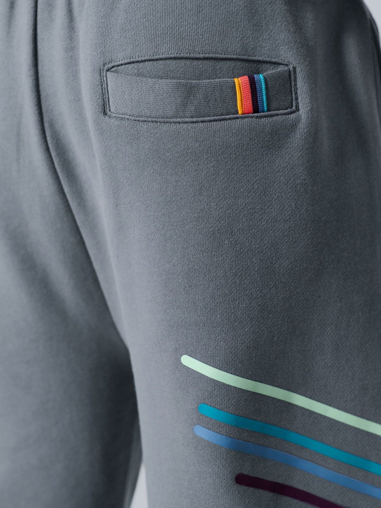 Dsiney Kidz - Paul Smith Junior Grey Tonal T-Shirt and Shorts Set image 8