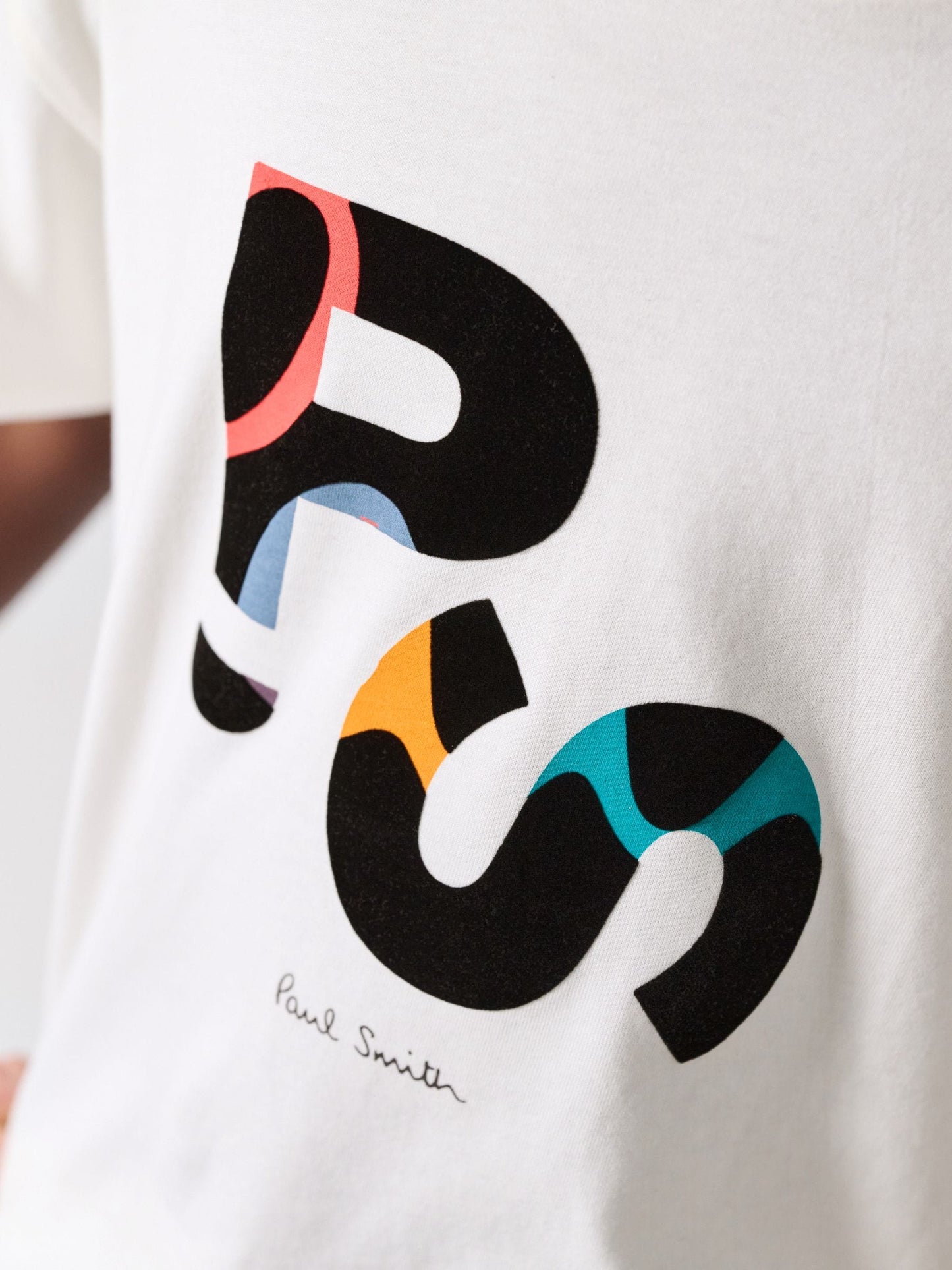 Dsiney Kidz - Paul Smith Junior White/Blue T-Shirt and Shorts Set image 9