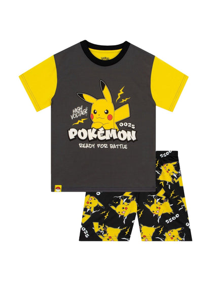 Dsiney Kidz - Character Black Pokemon Short Sleeve Pyjamas image 1