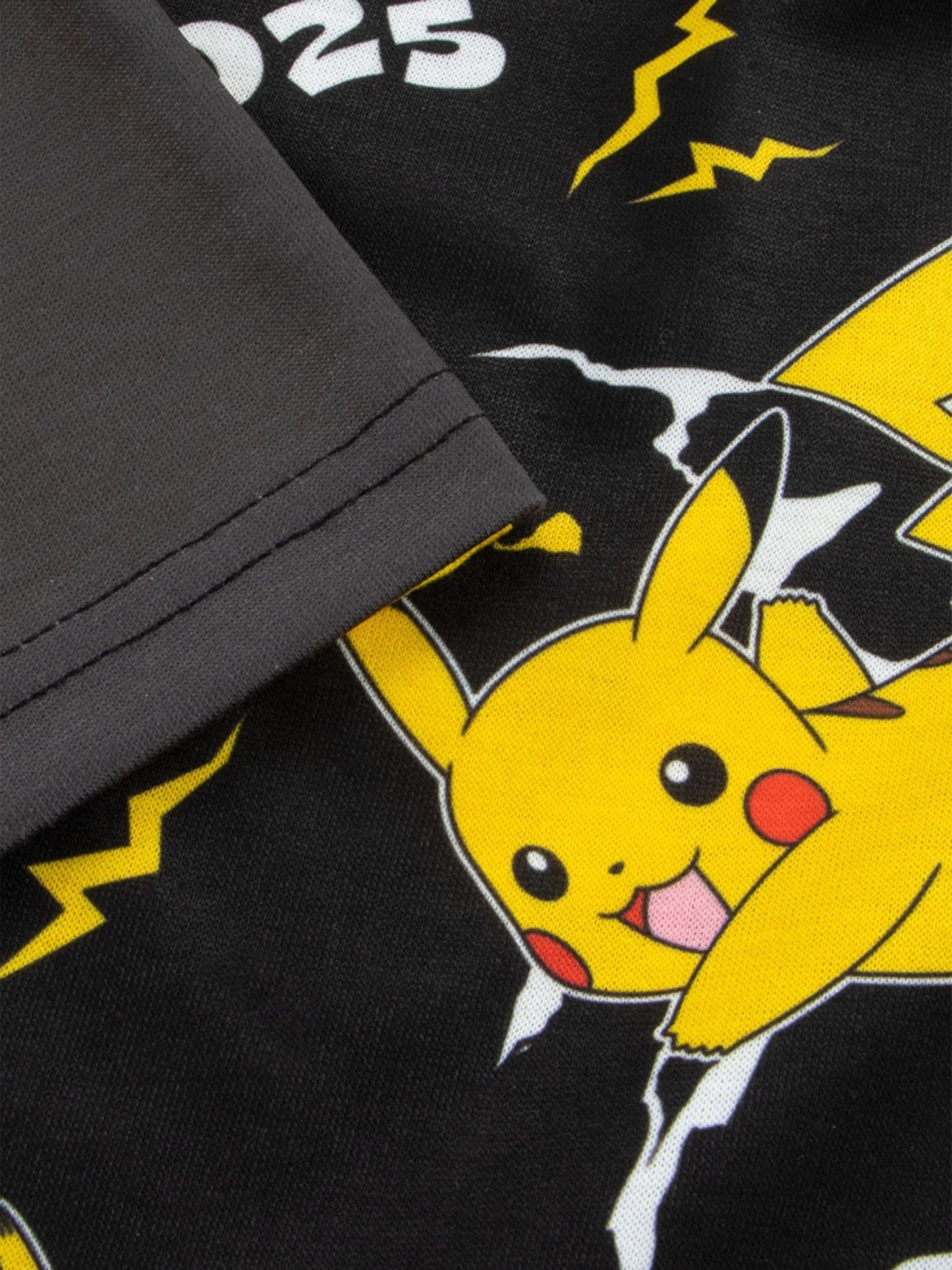 Dsiney Kidz - Character Black Pokemon Short Sleeve Pyjamas image 4