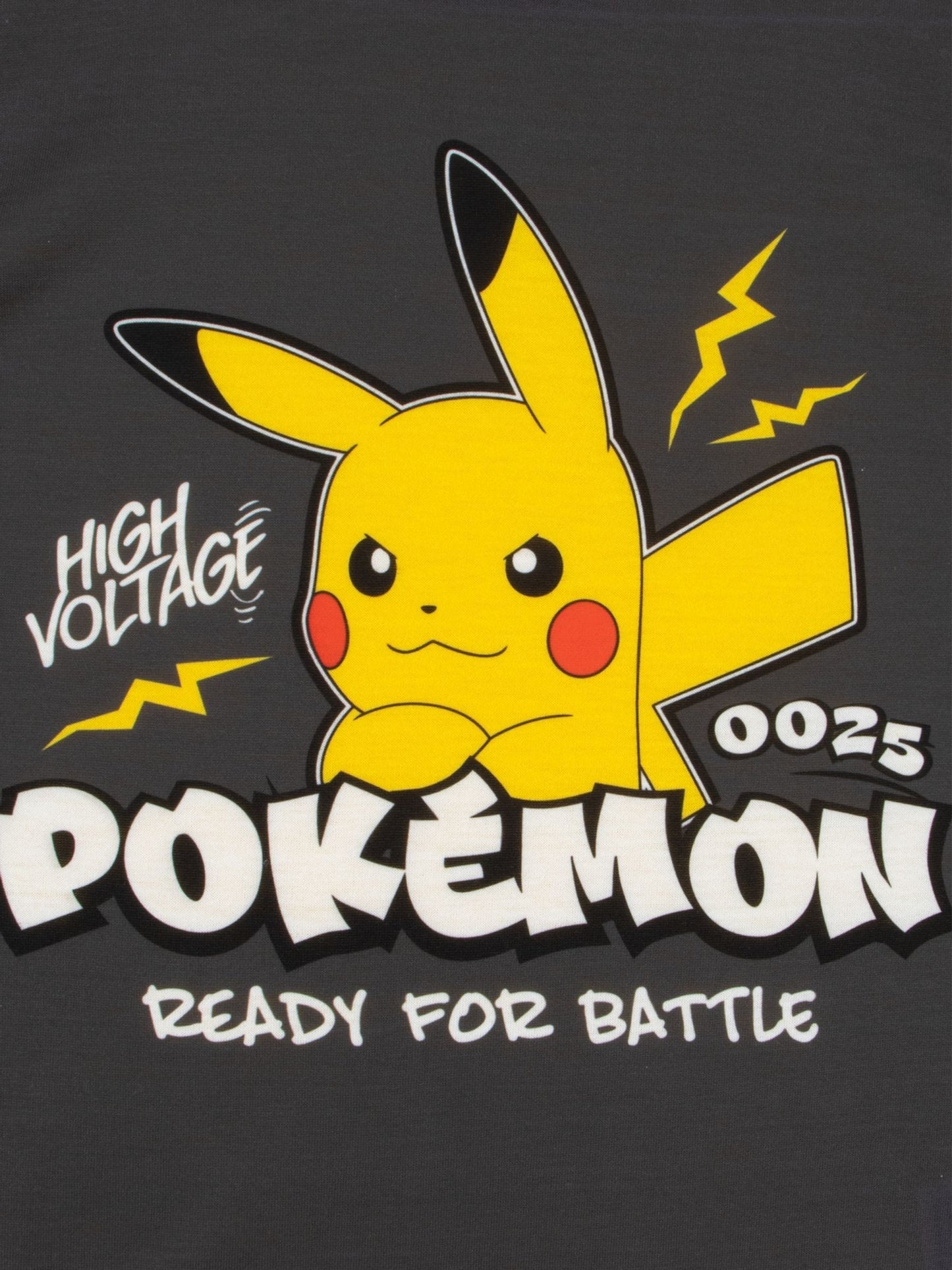 Dsiney Kidz - Character Black Pokemon Short Sleeve Pyjamas image 5